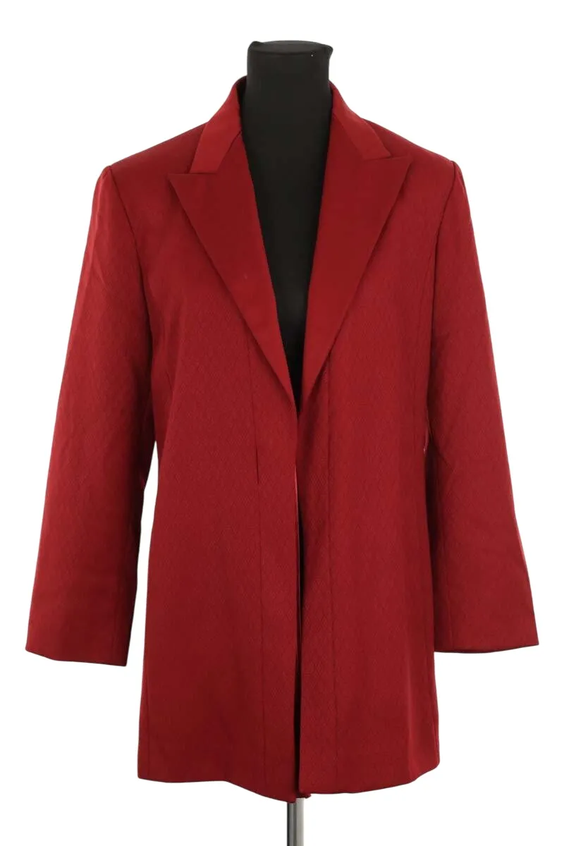 Blazer en coton Rouge