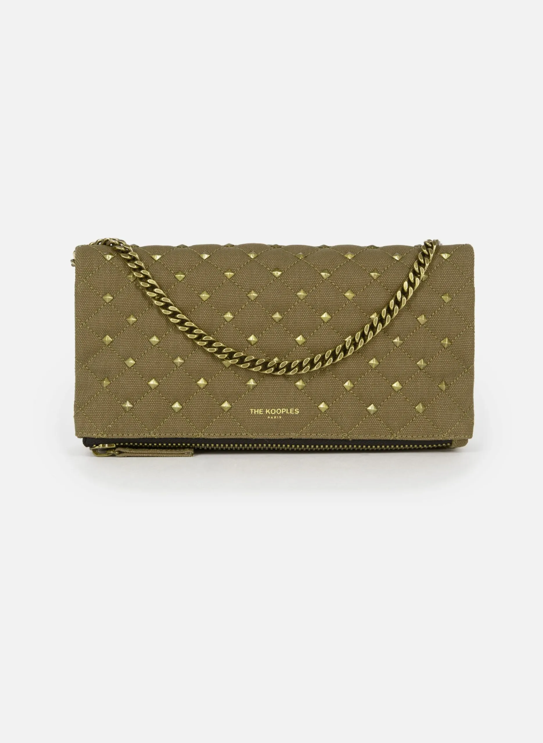 Pochette héritage small en canva Vert