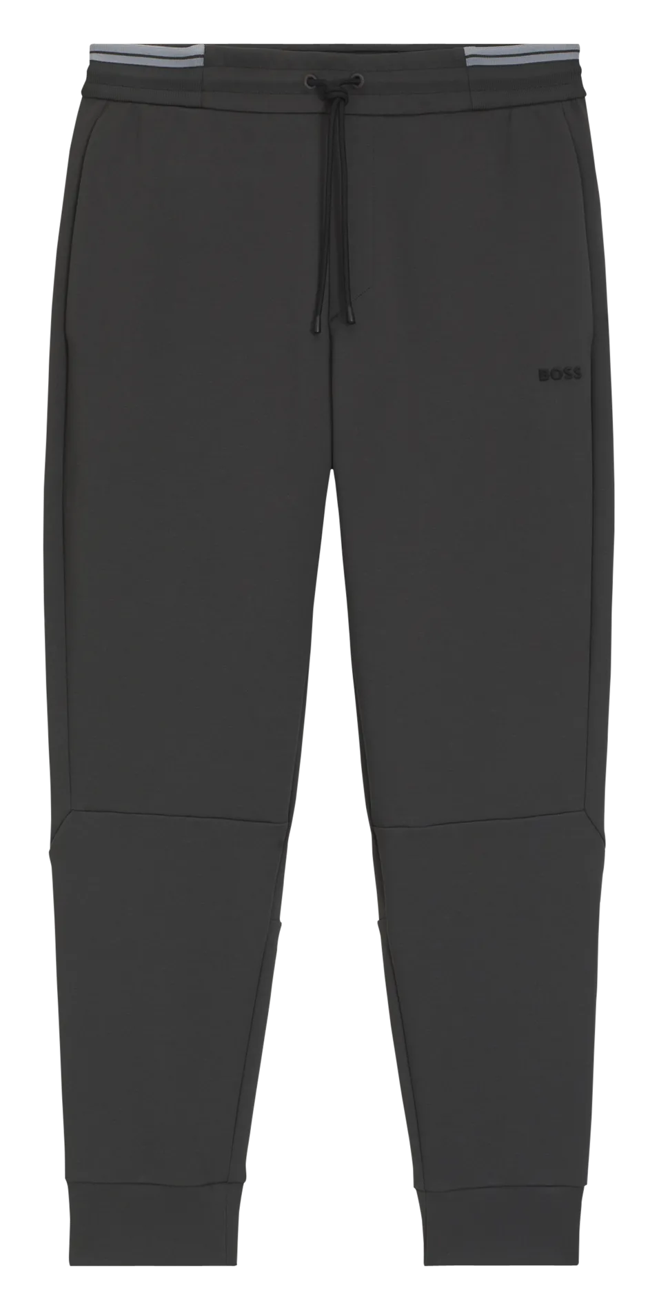 Jogging regular-fit en coton mélangé Argent