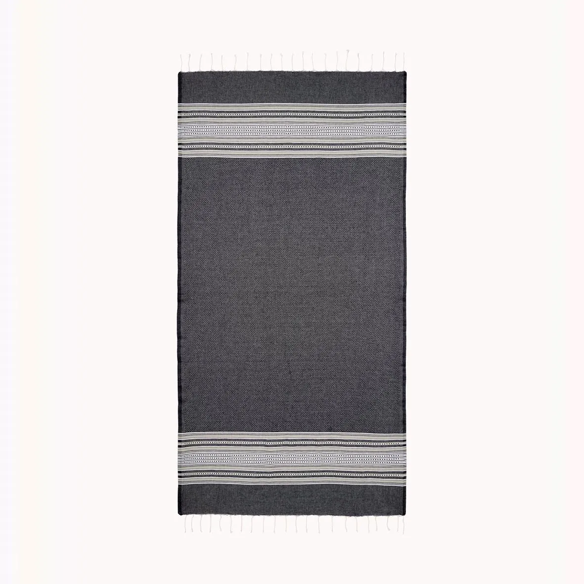 Fouta Noir LOLA