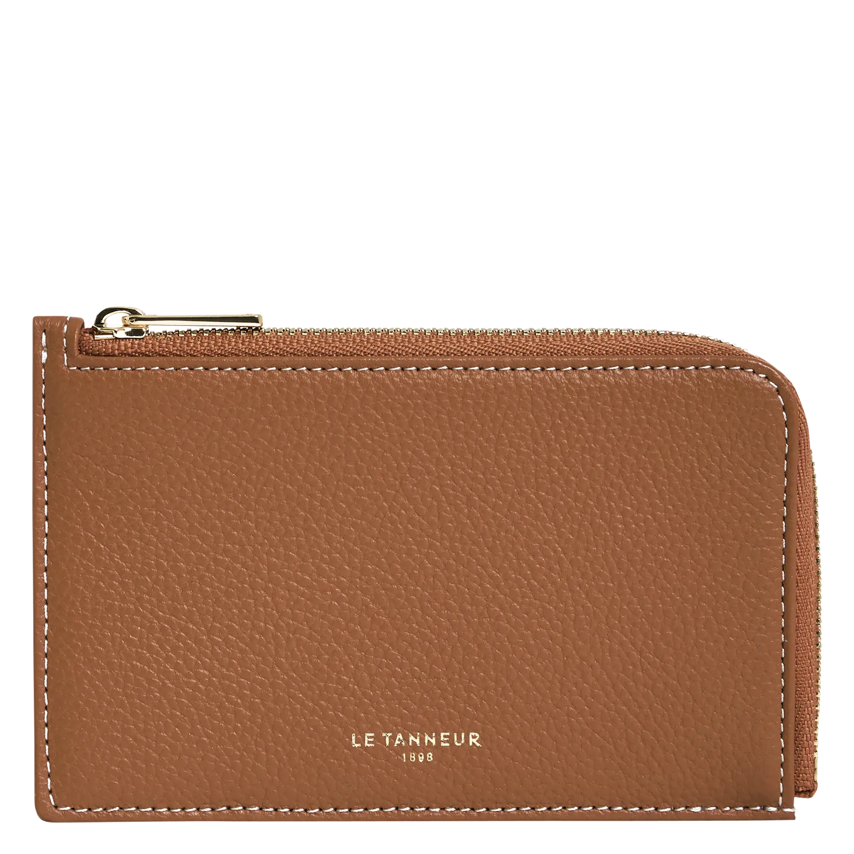 Porte-cartes en cuir Marron EMILIE