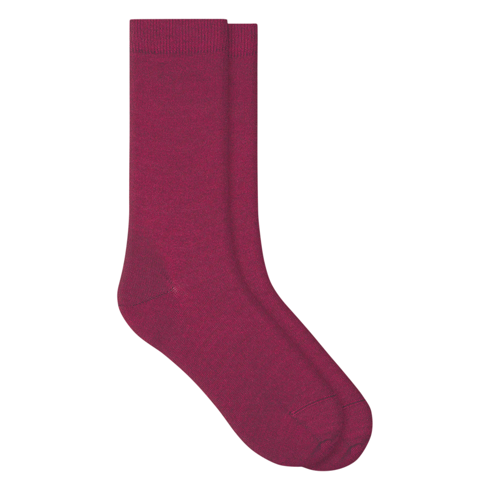 Chaussettes en laine et soie mélangé Violet