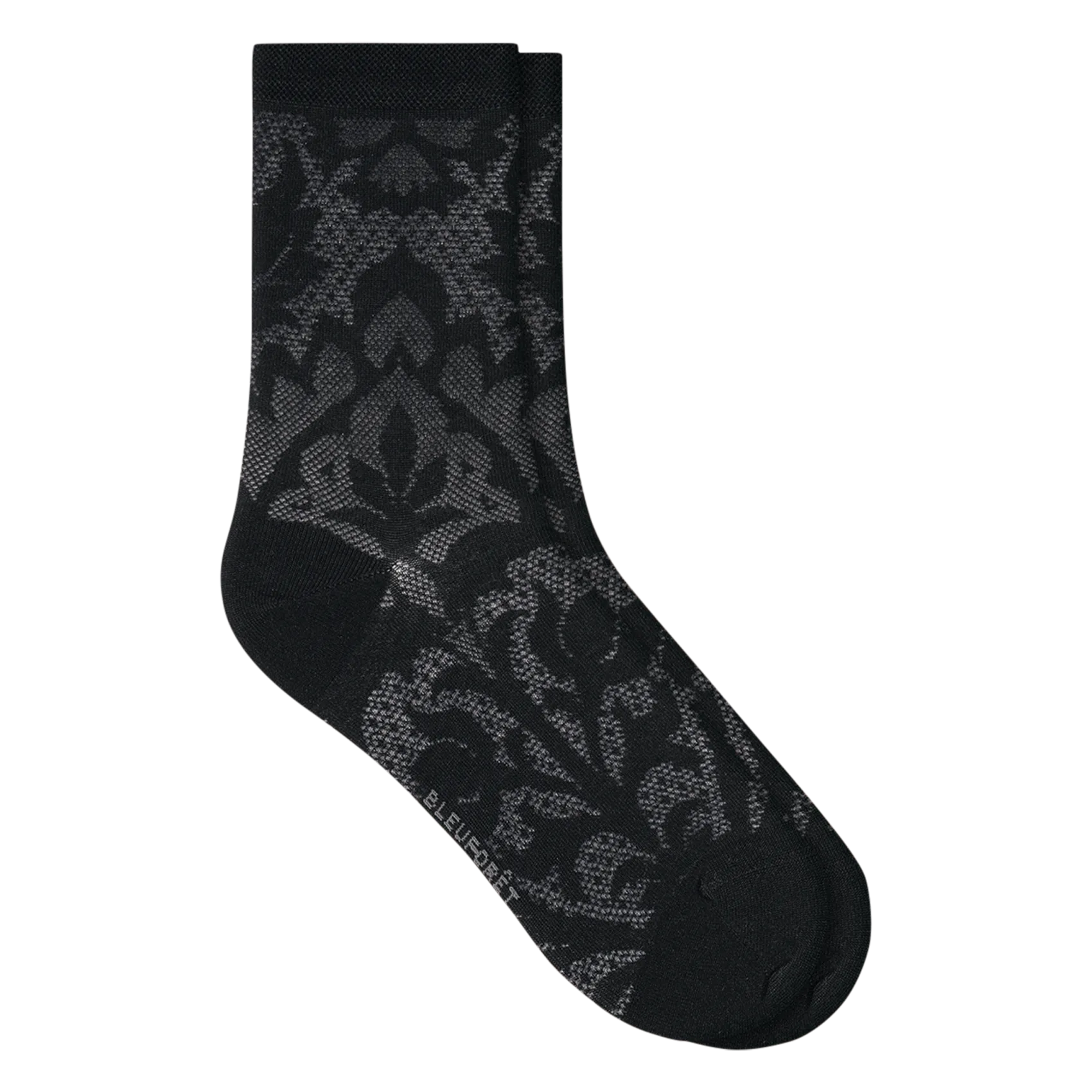 Chaussettes en soie mélangée Noir