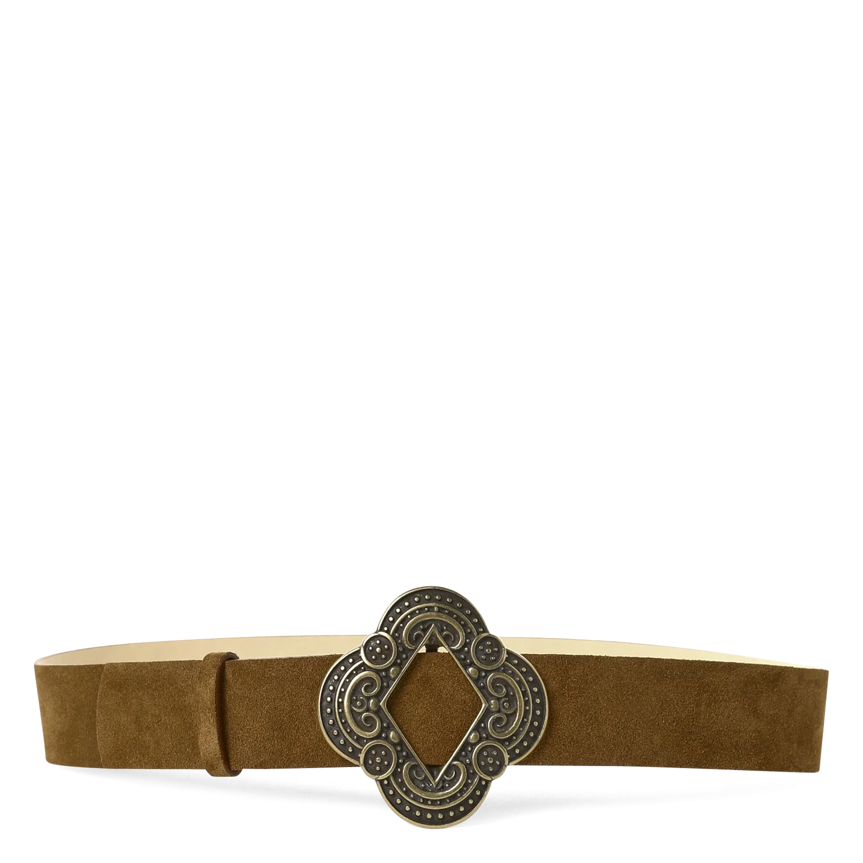 Ceinture en cuir Marron BINTA