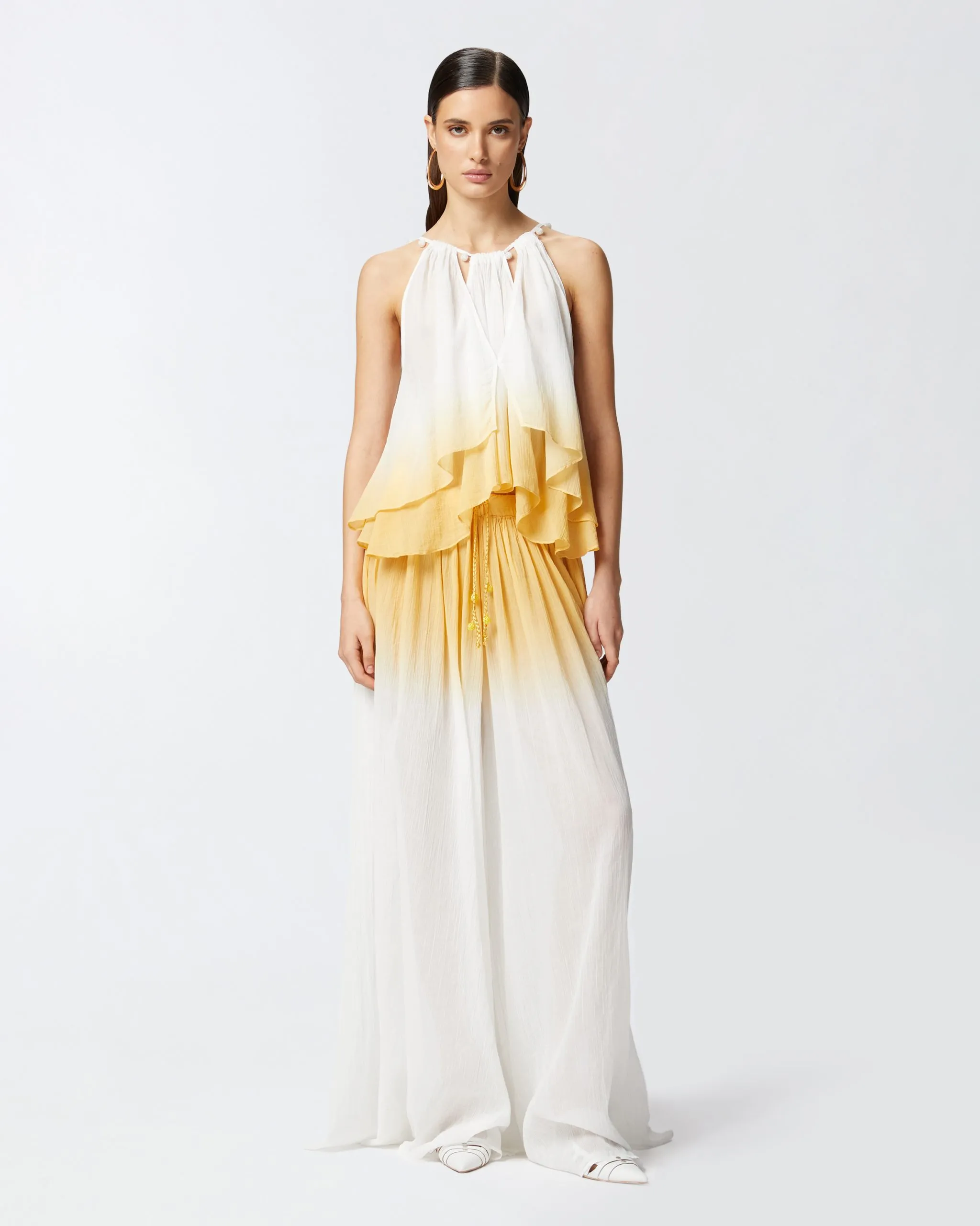 T-shirt à imprimé bouche lips race Multicolore