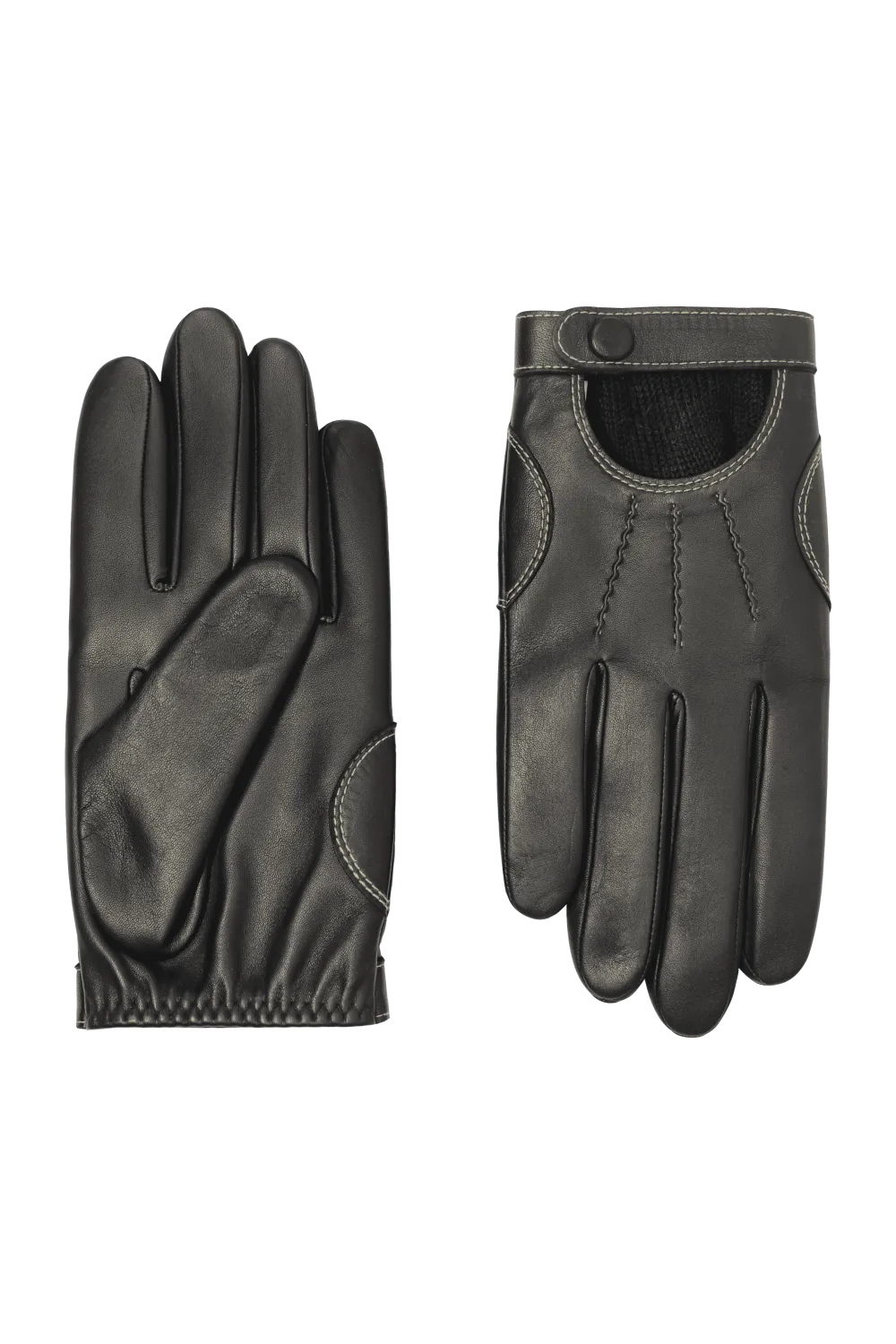 Liam dc gants en cuir Noir LIAMDC