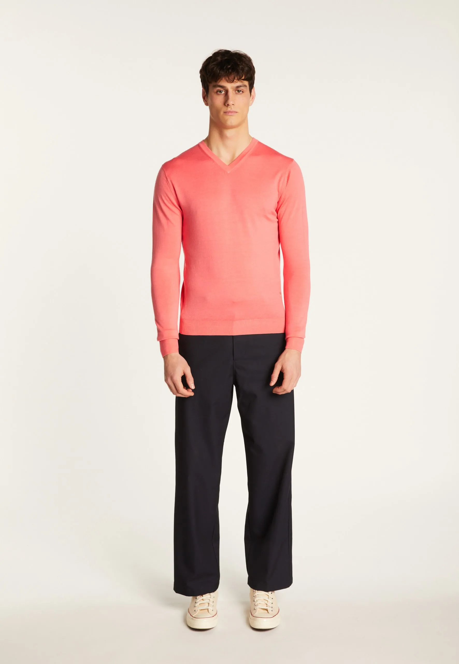 Pull en laine mérinos Rose ELMO