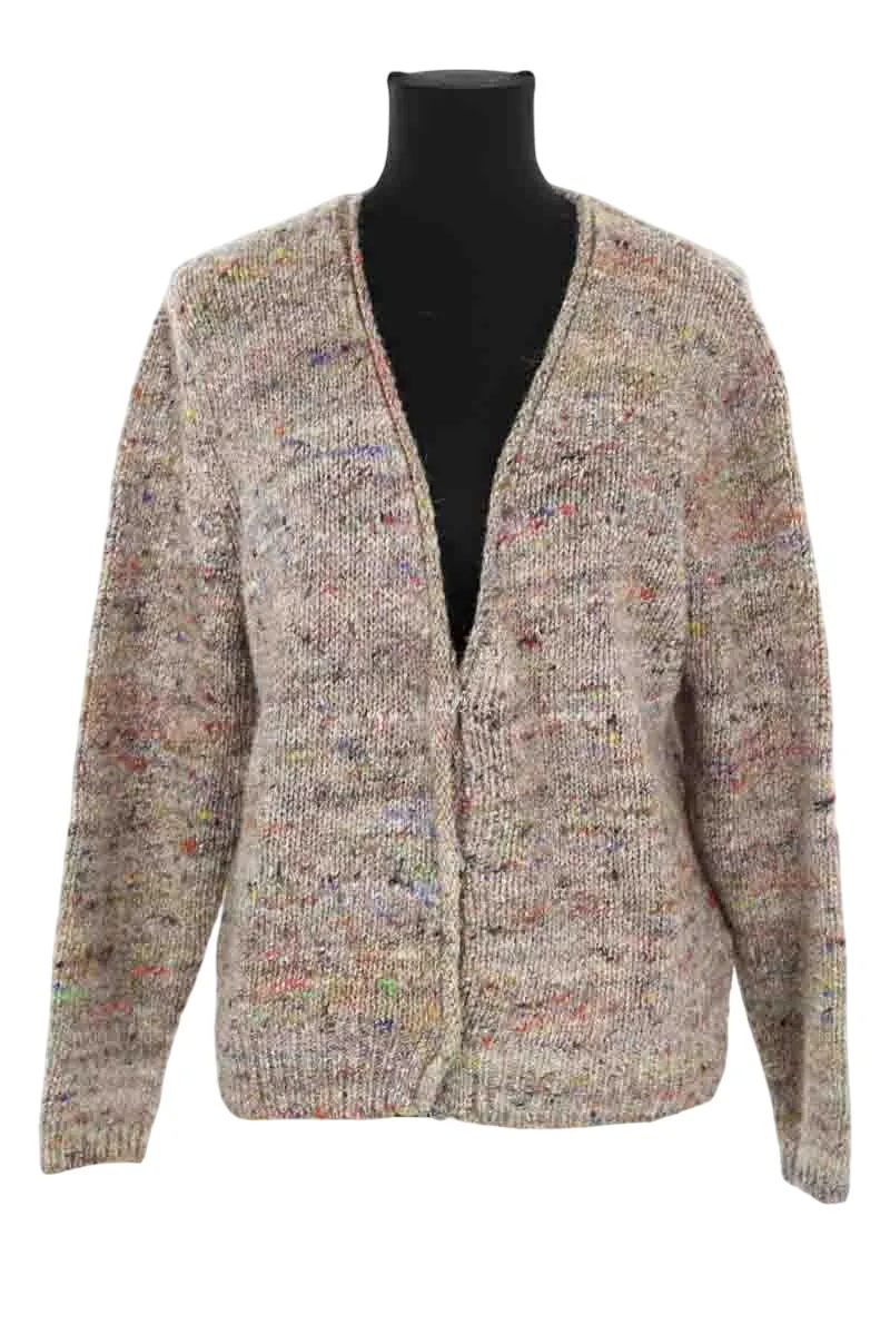 Cardigan en laine Beige