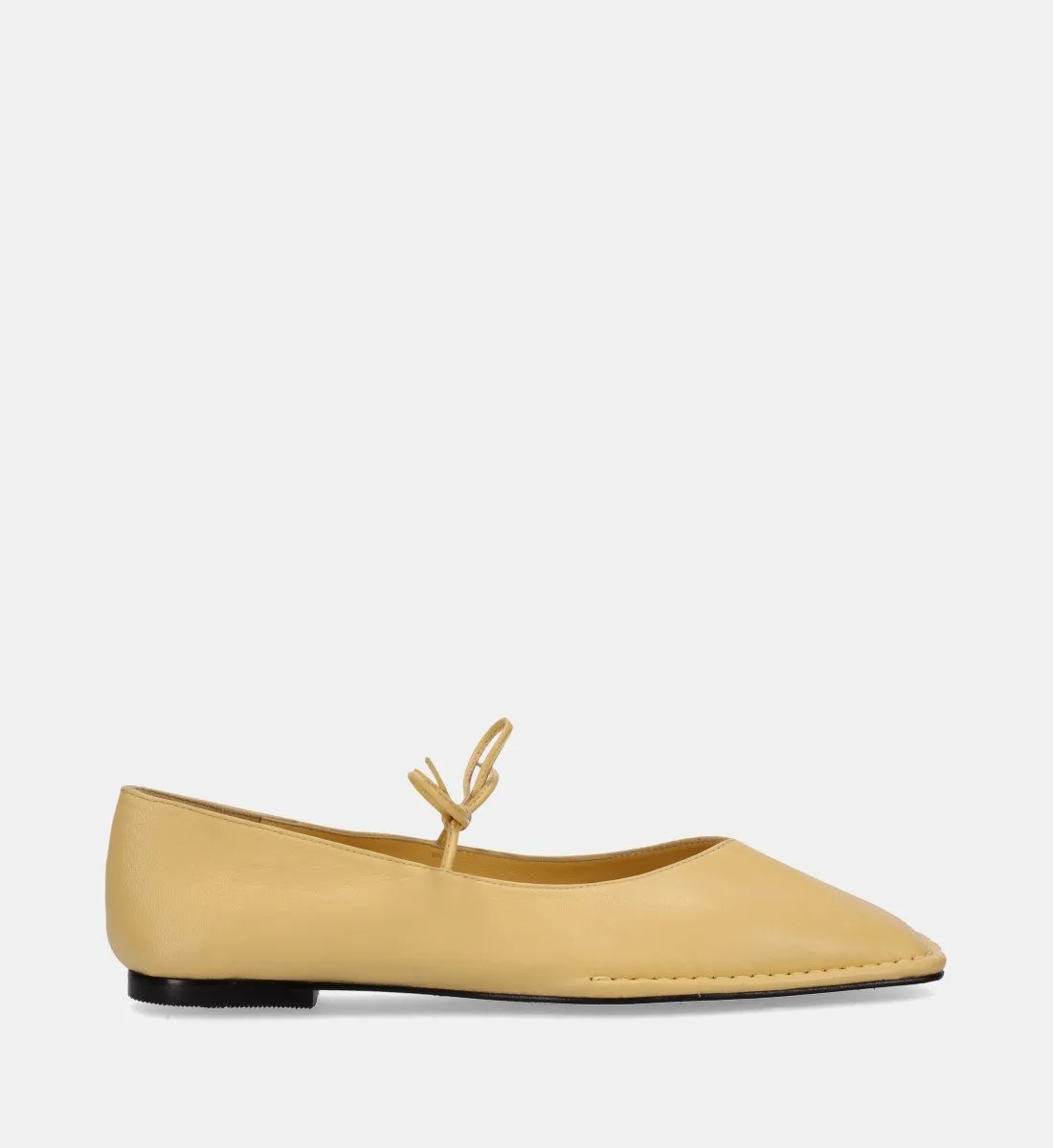 Ballerines en cuir Jaune SWAY