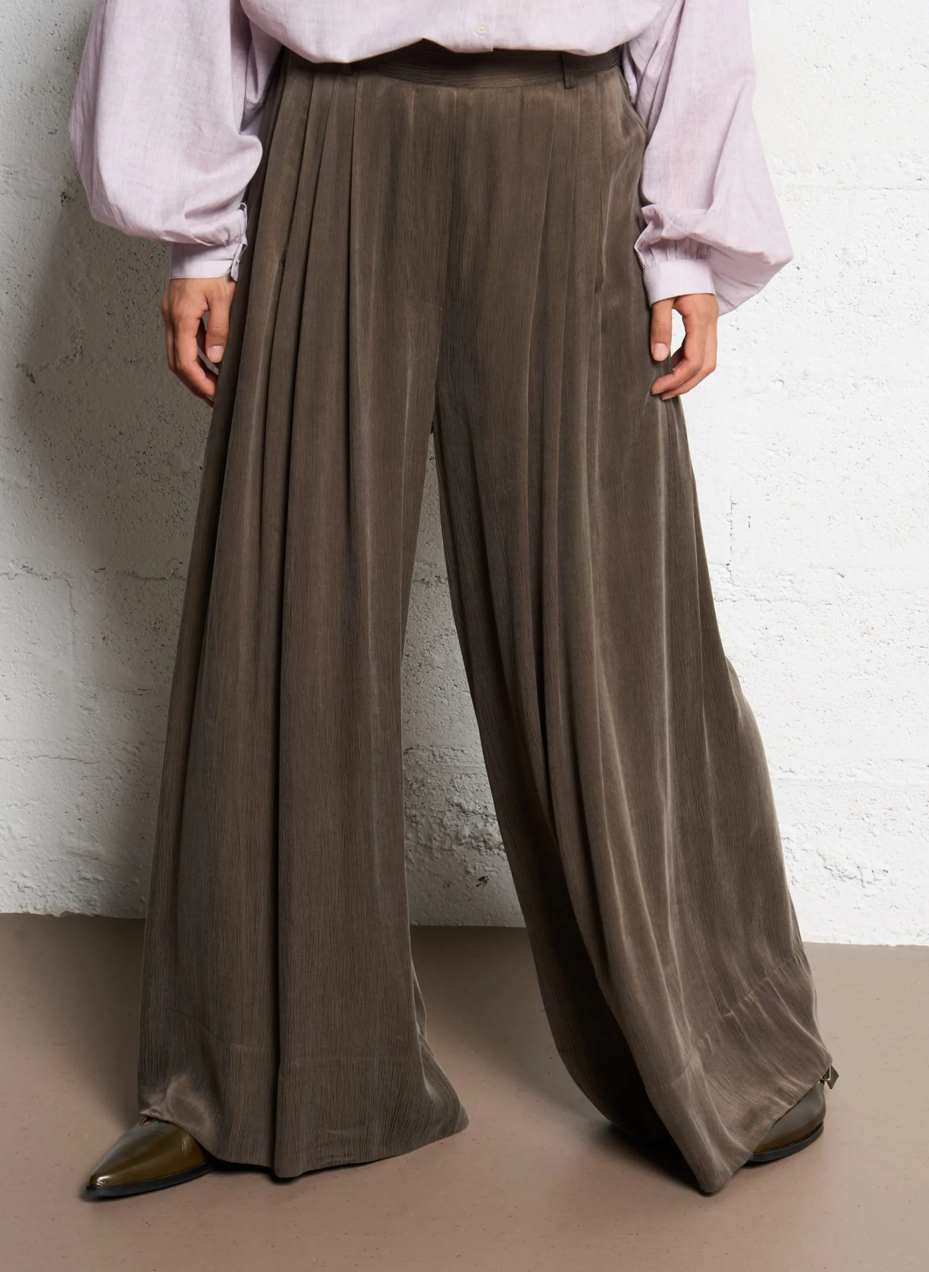 Pantalon large Noir GOLIATH