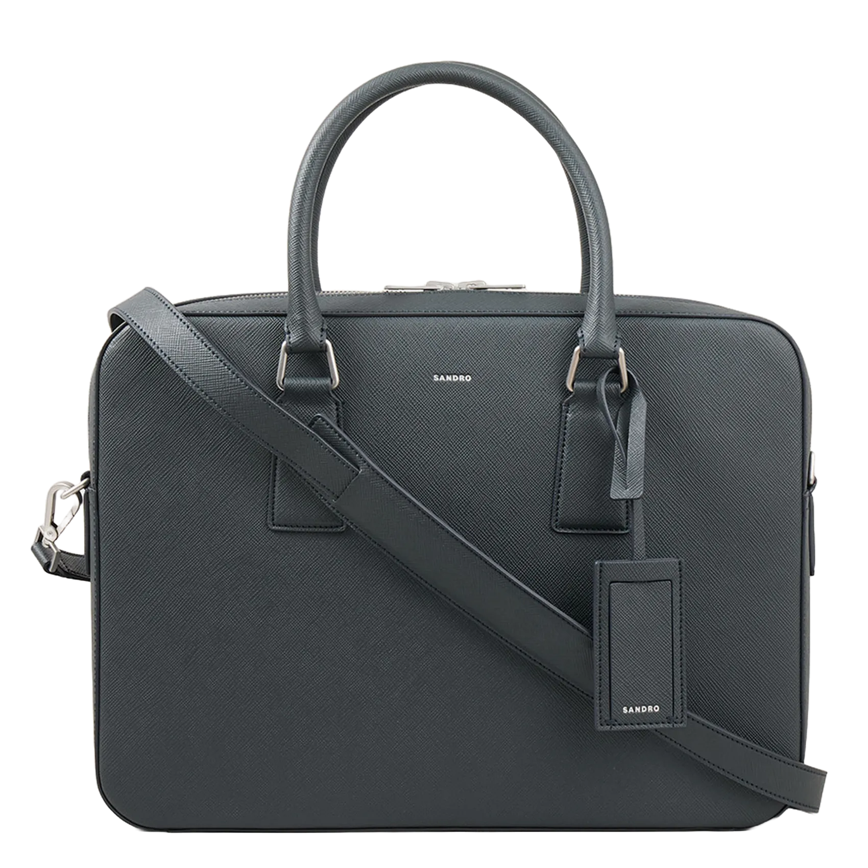 Sac ordinateur rigide Gris