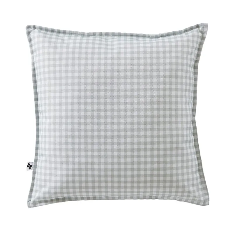 Housse de coussin "outdoor" toutes dimensions l'effet papillon Gris