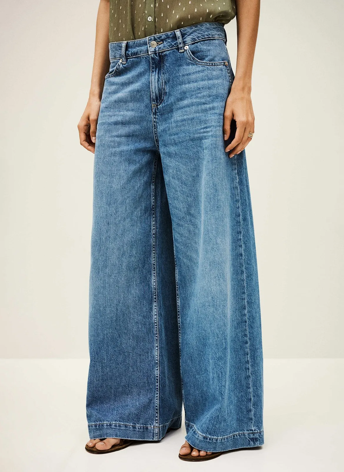 Jean large Bleu MUSC