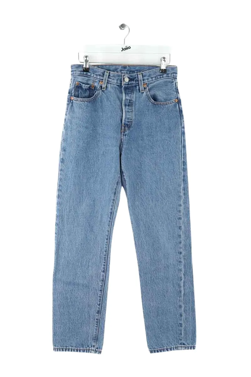 Jean slim 501 en coton Bleu
