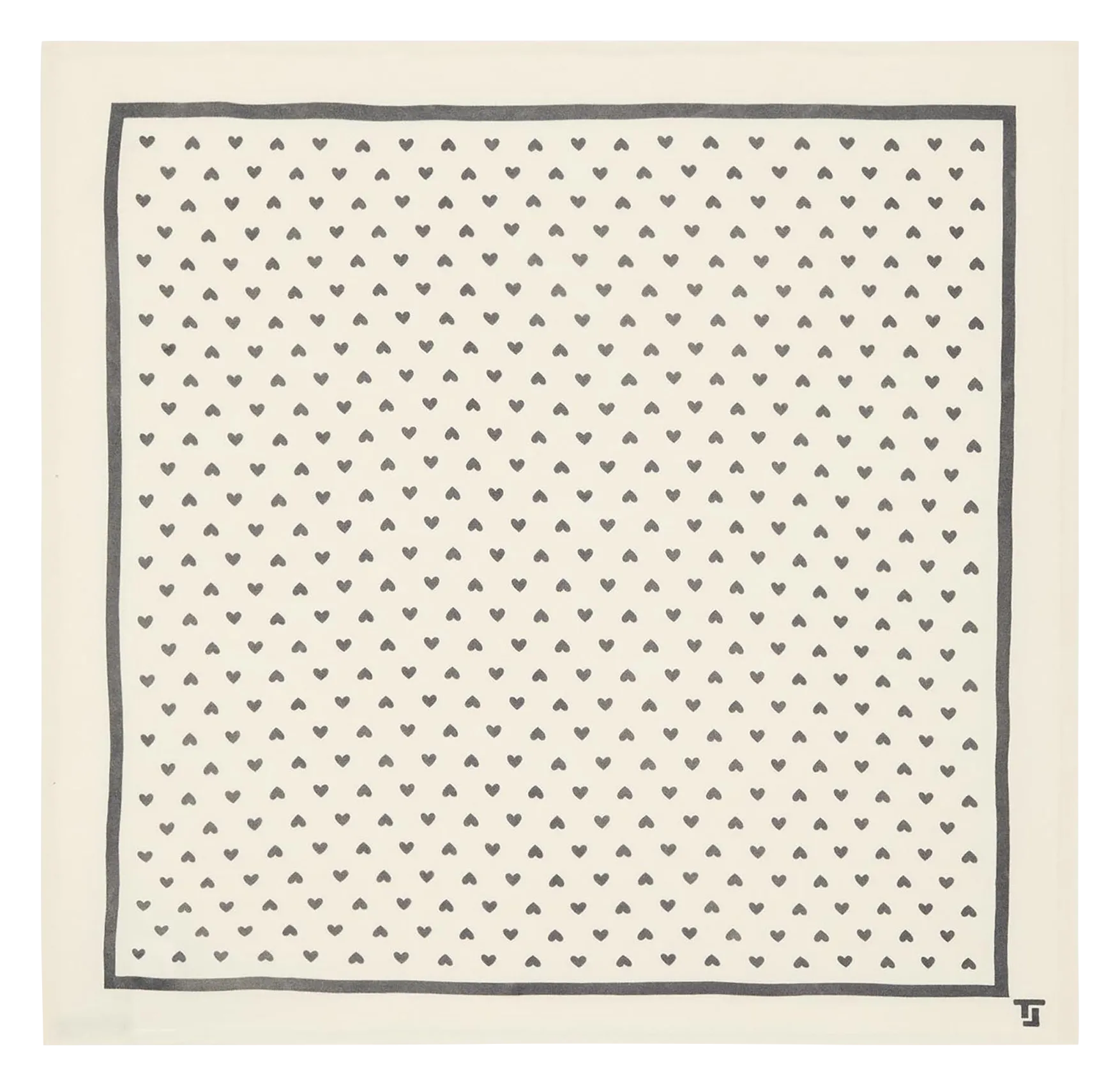 Foulard en laine Blanc EMILY