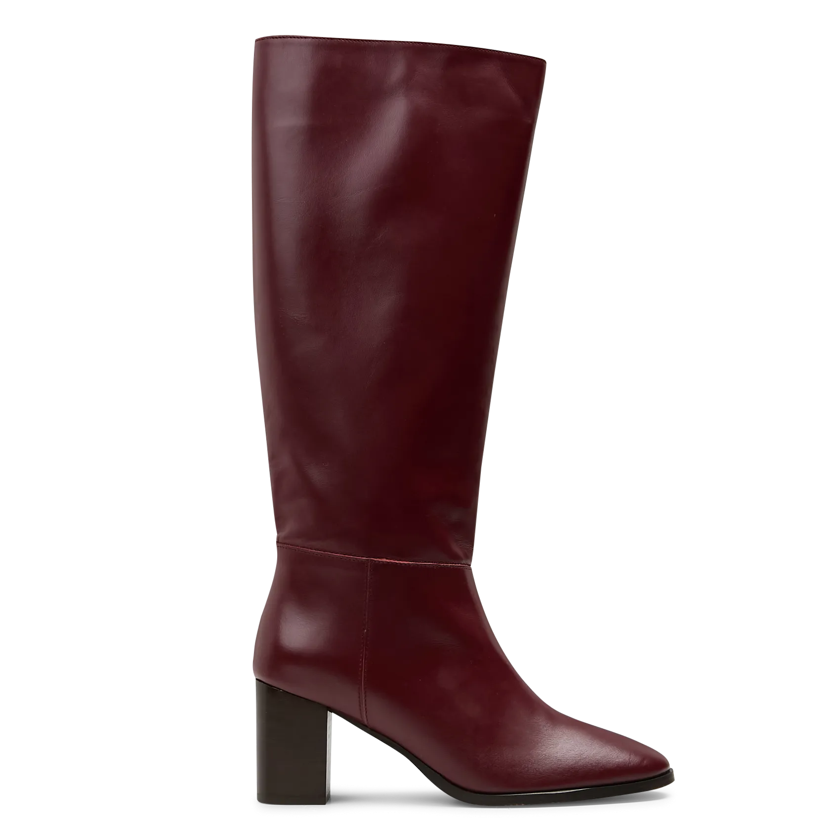 Bottes en cuir Rouge