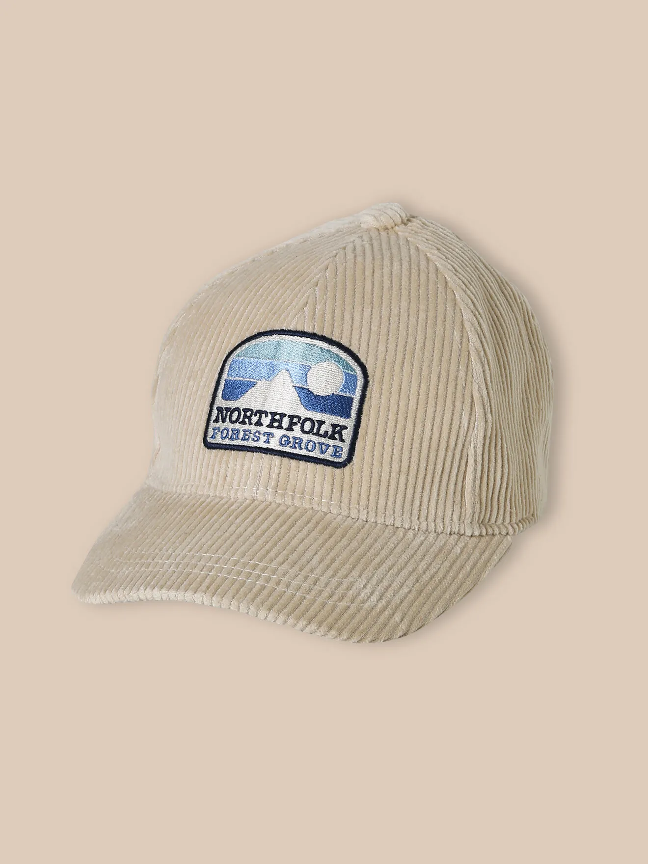 Casquette en velours Blanc