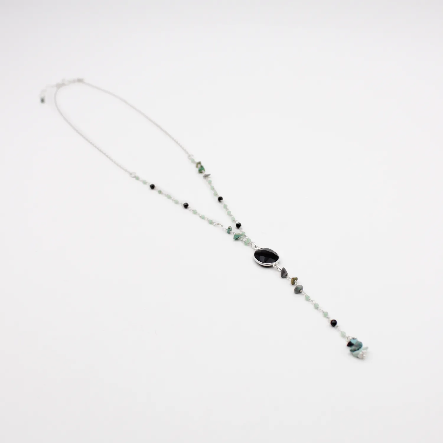 Collier chapelet - louise Argent COLLIER CHAPELET - LOUISE