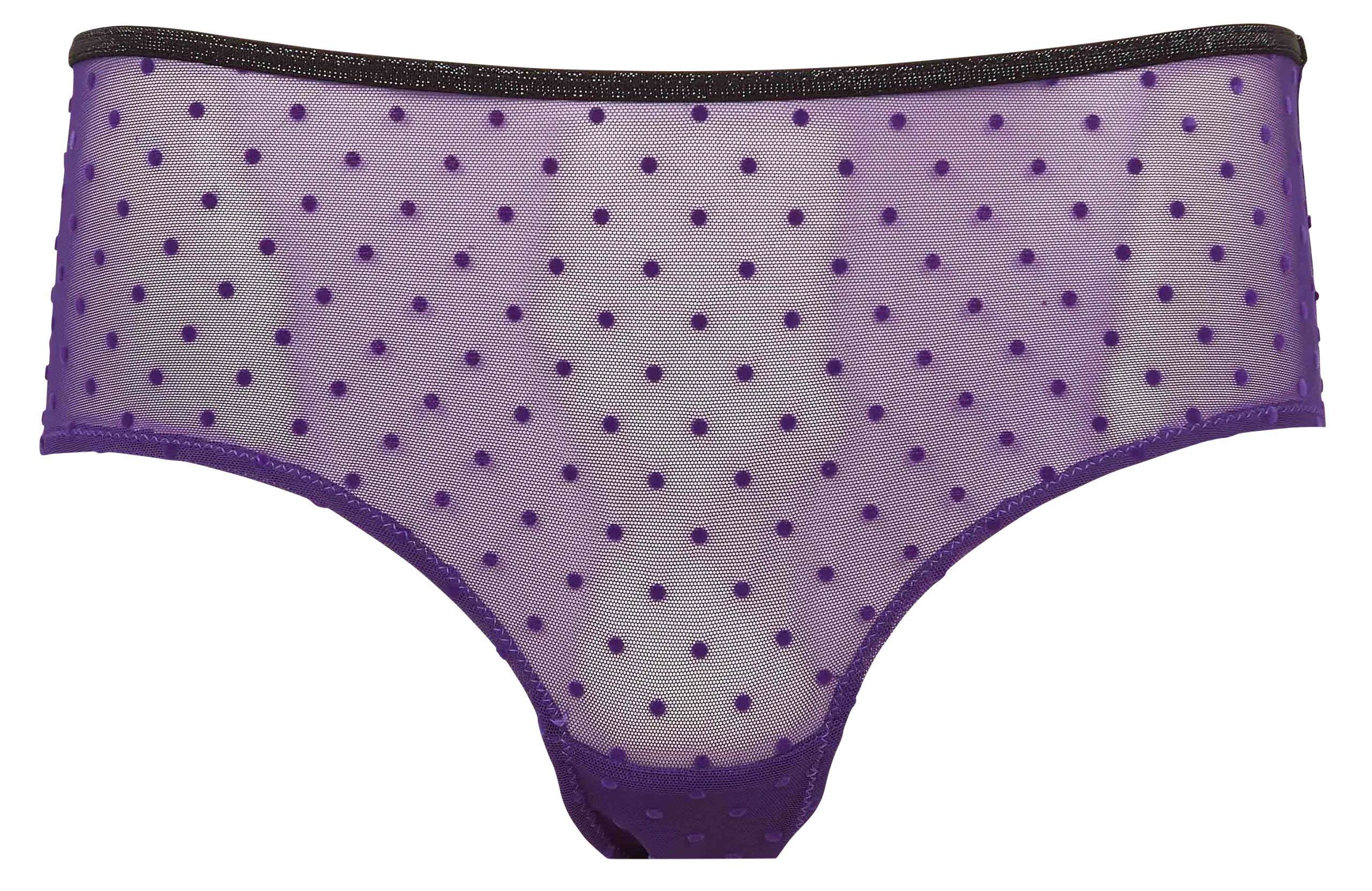 Shorty en tulle à pois Violet GEORGIA