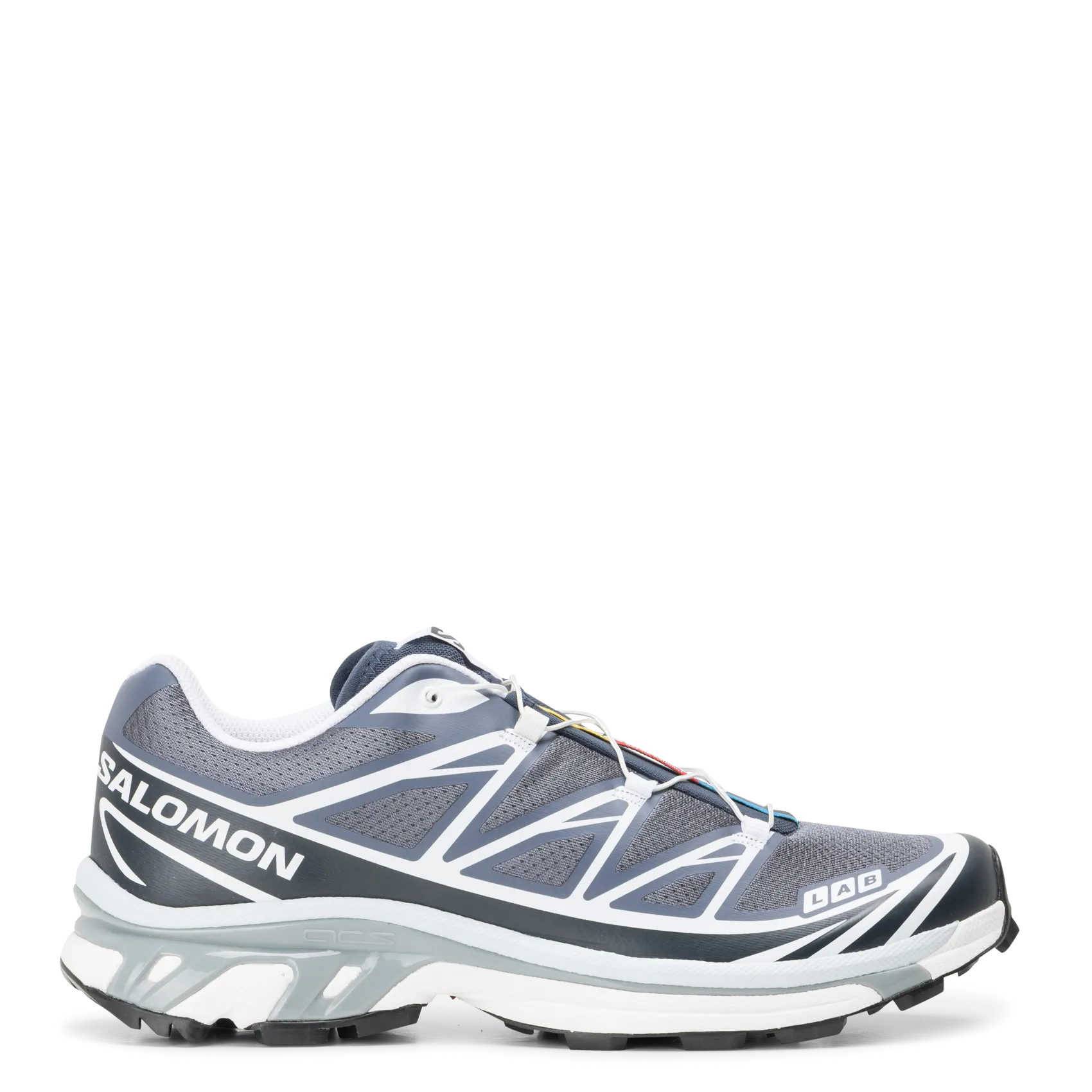 Baskets basses bi-matière Argent XT-6