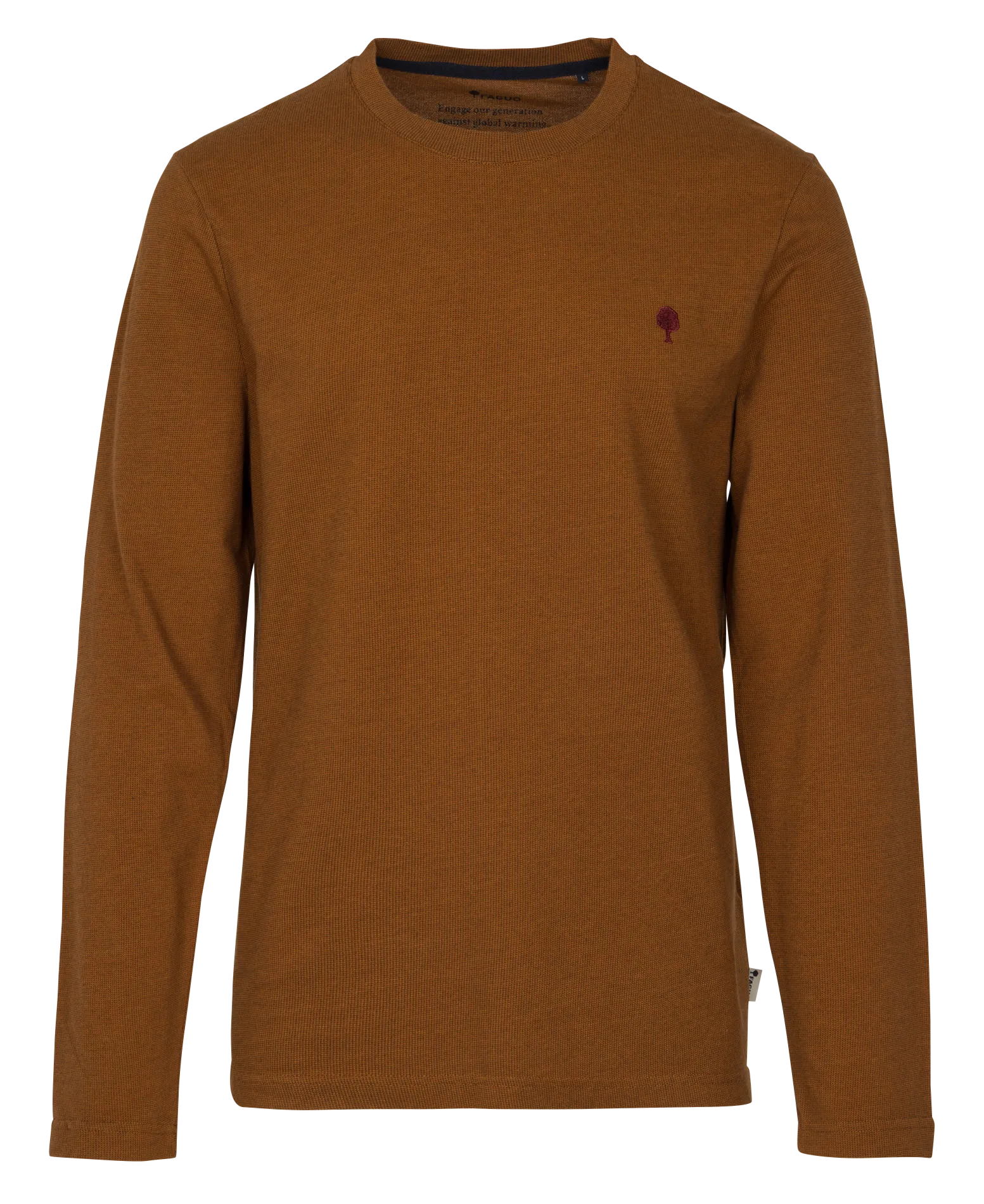 Pull col rond en coton Marron BAILLY