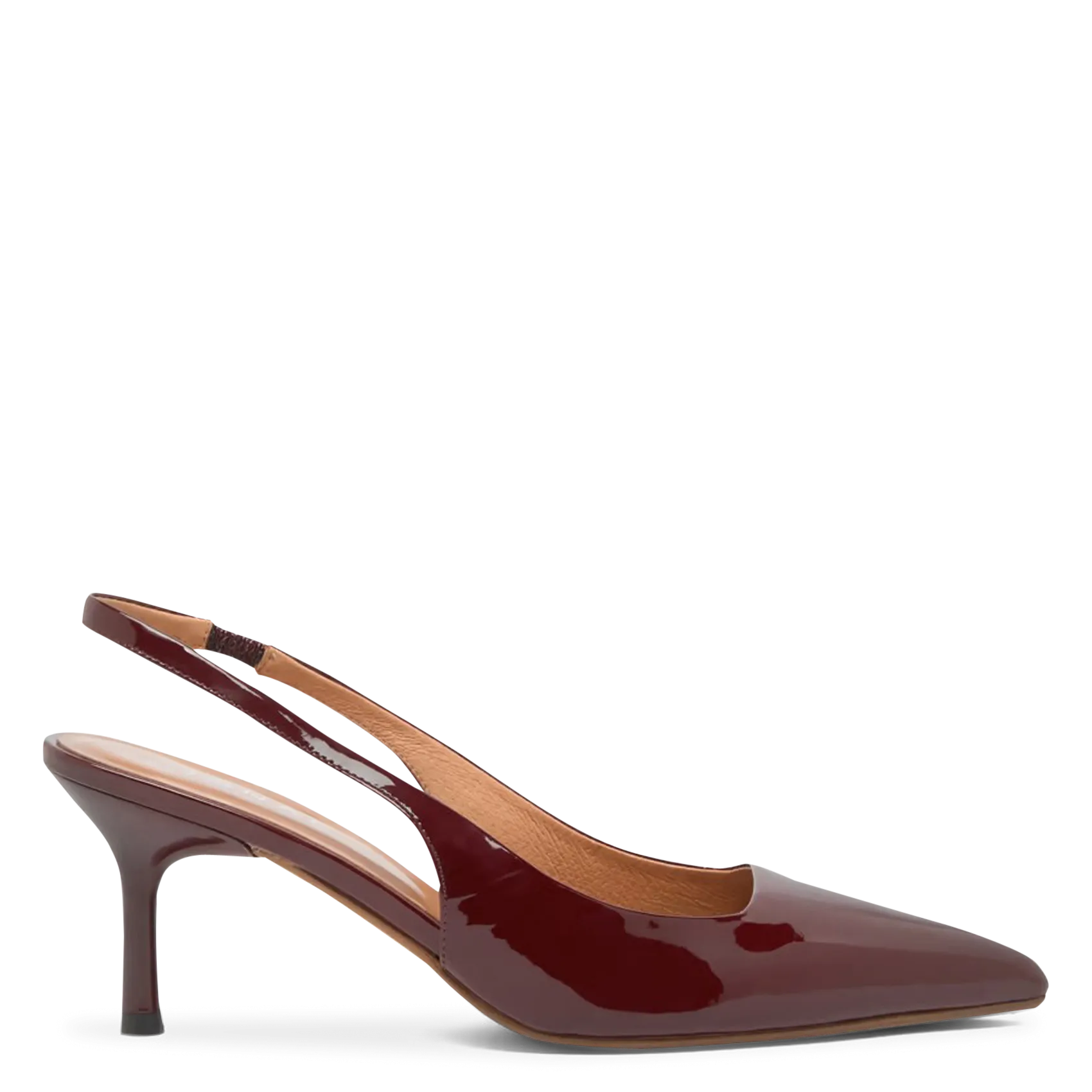 Escarpins vernis en cuir Rouge DIAMANTINE