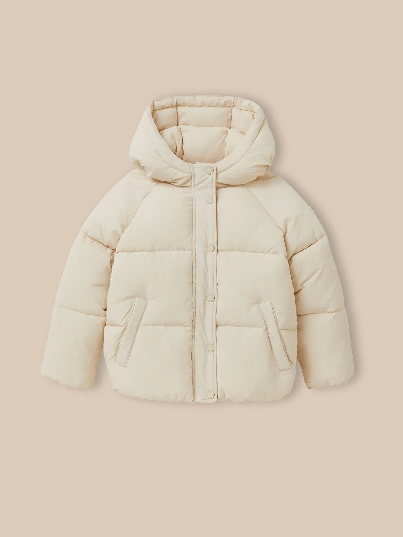 Doudoune doublée polaire Rouge