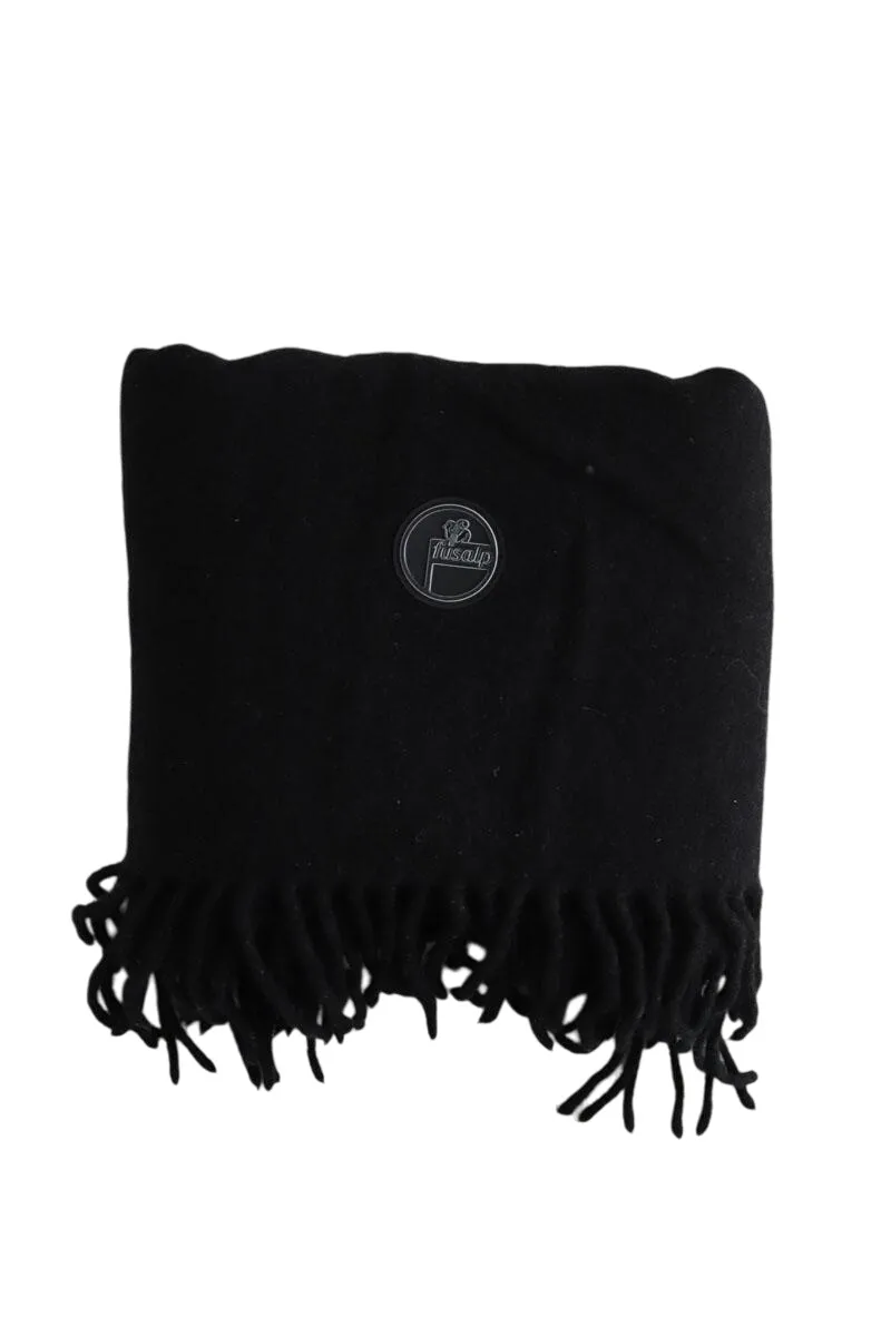 Écharpe en laine Noir