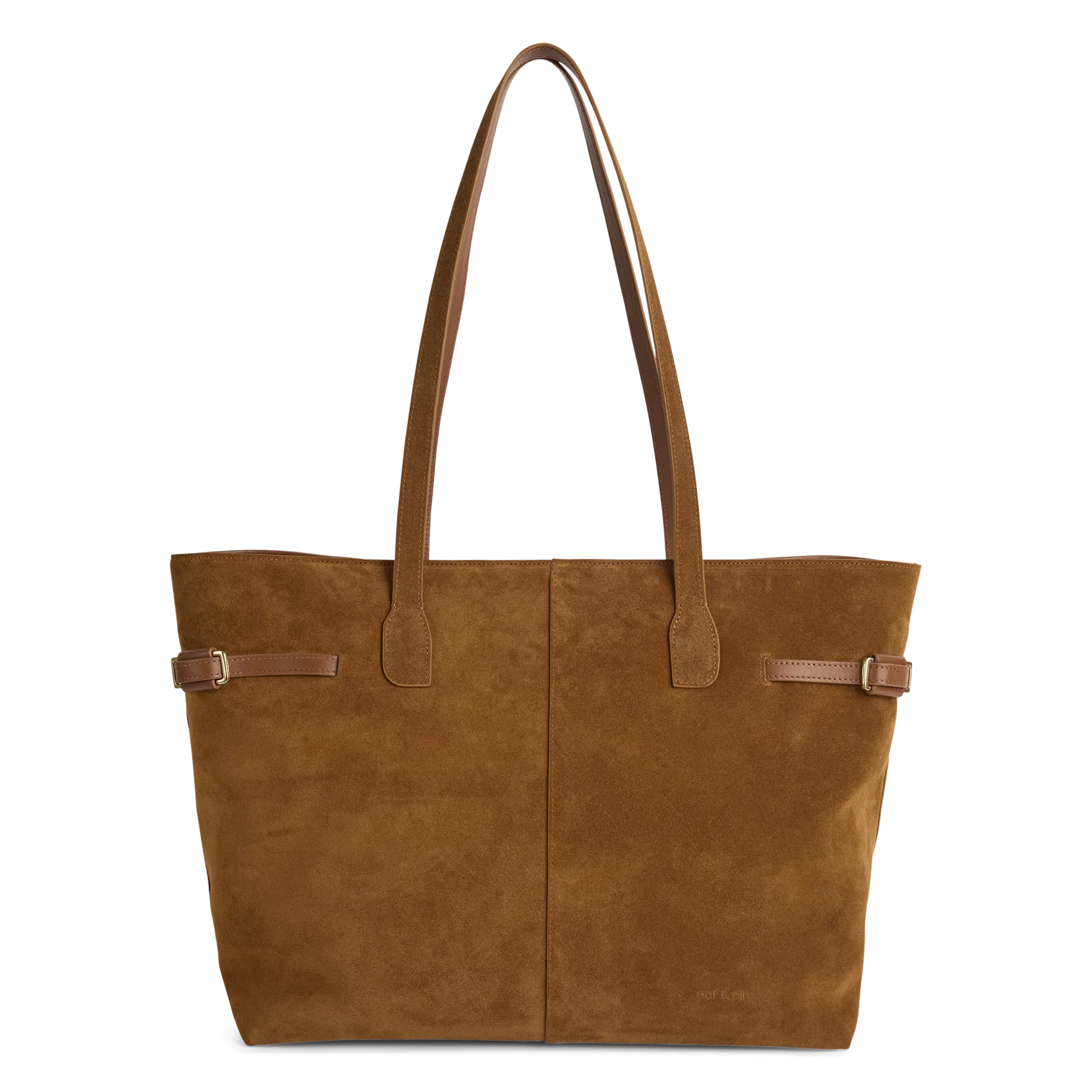Sac cabas en cuir Marron MARCEAU