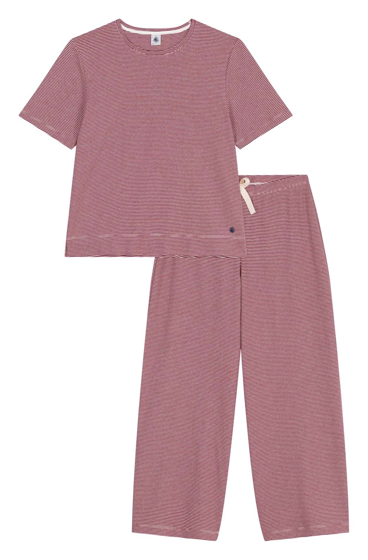 Ensemble pyjama en coton Rose