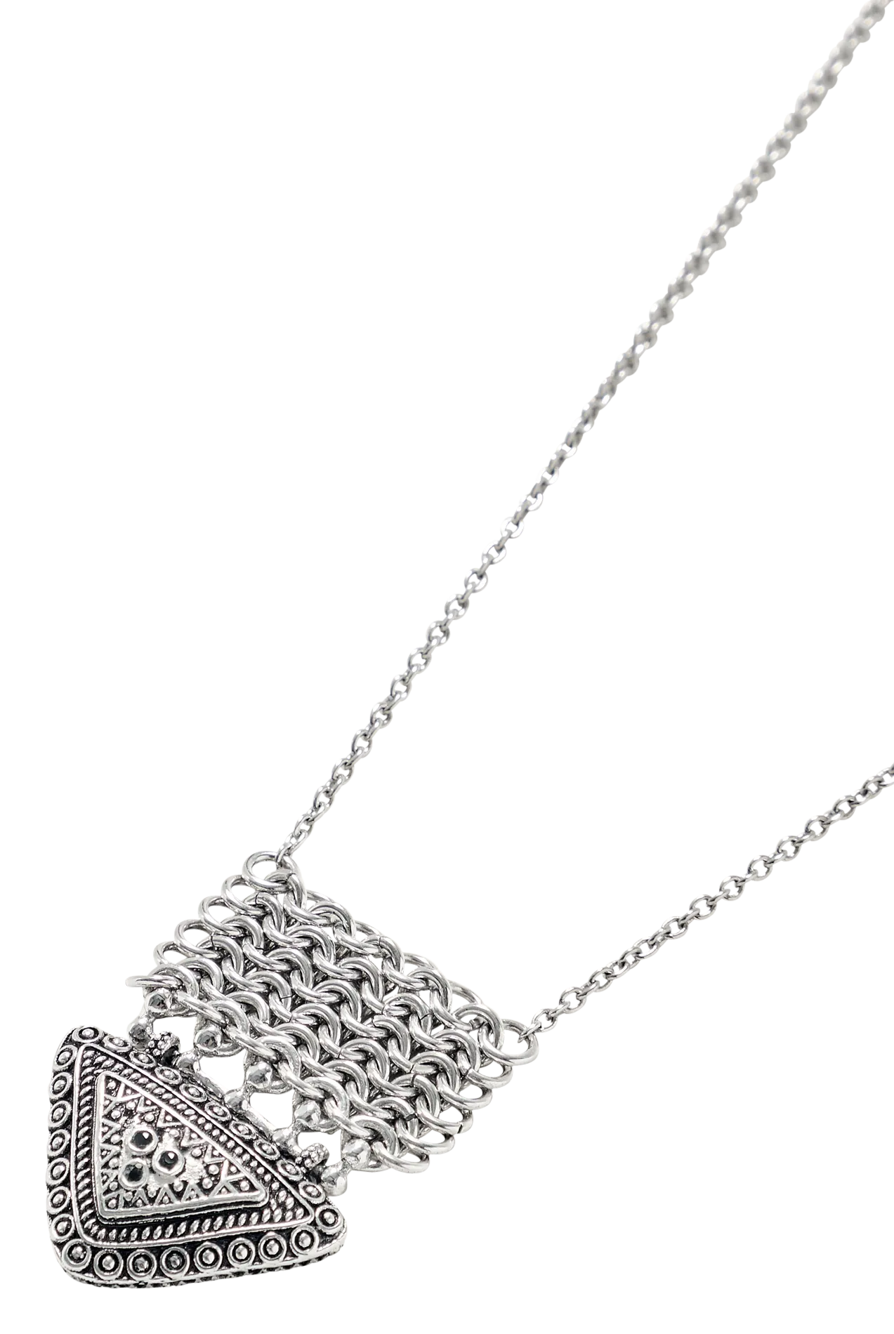 Collier éthnique Argent JODPUR