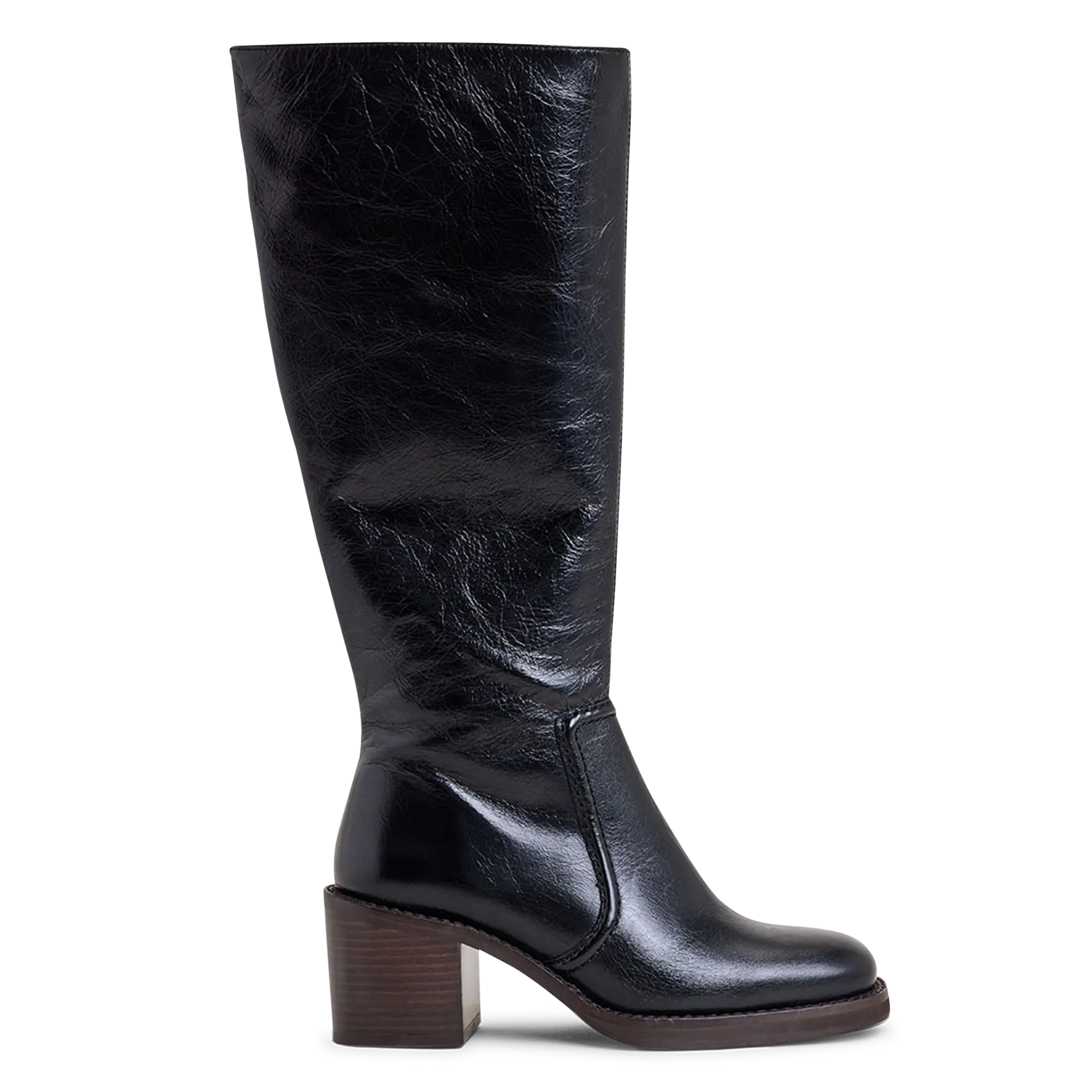 Bottes en cuir Noir BIJOU