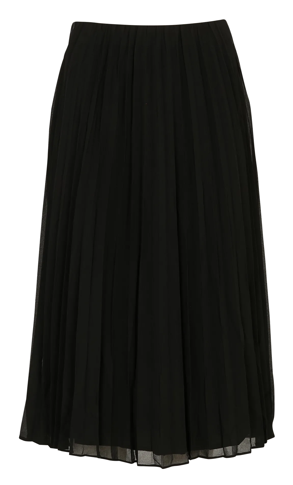 Jupe courte plissée Noir JASMA