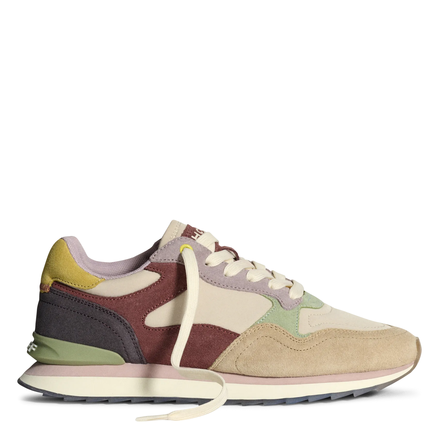 Baskets basses bi matière Multicolore CITY BRUSSELS
