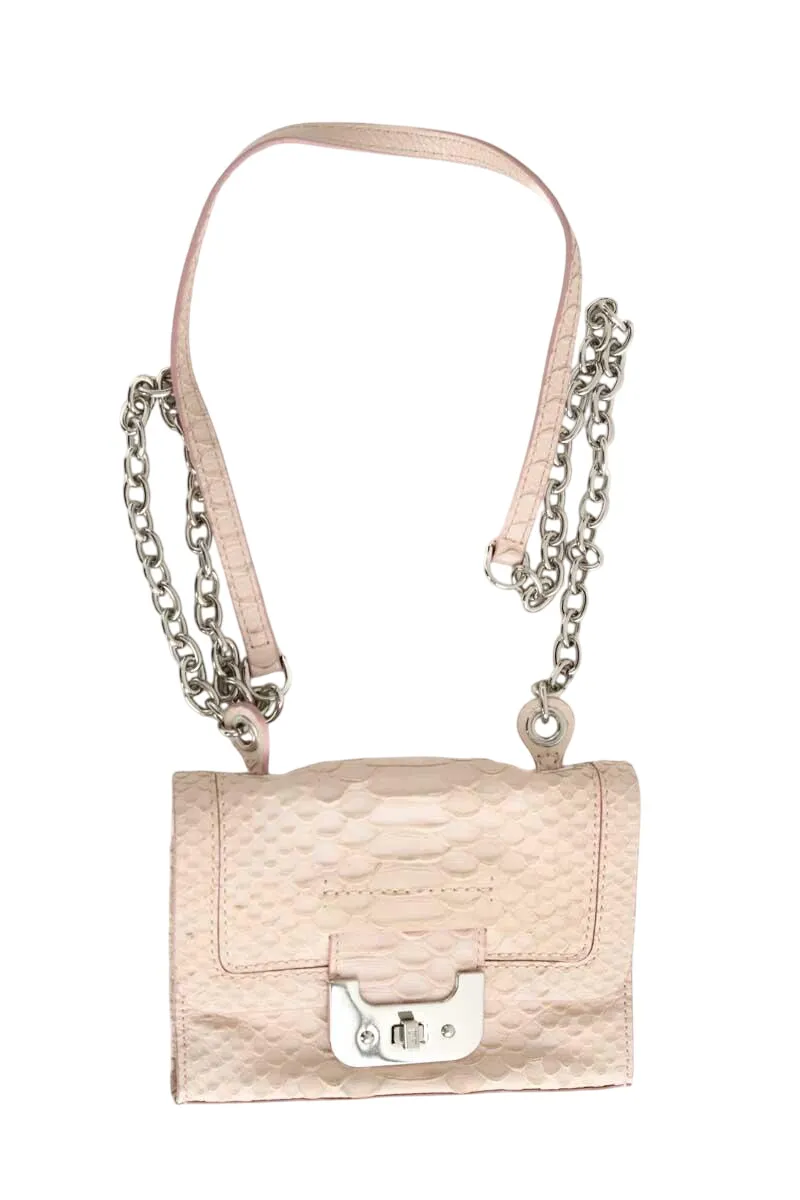 Mini sac en cuir Rose
