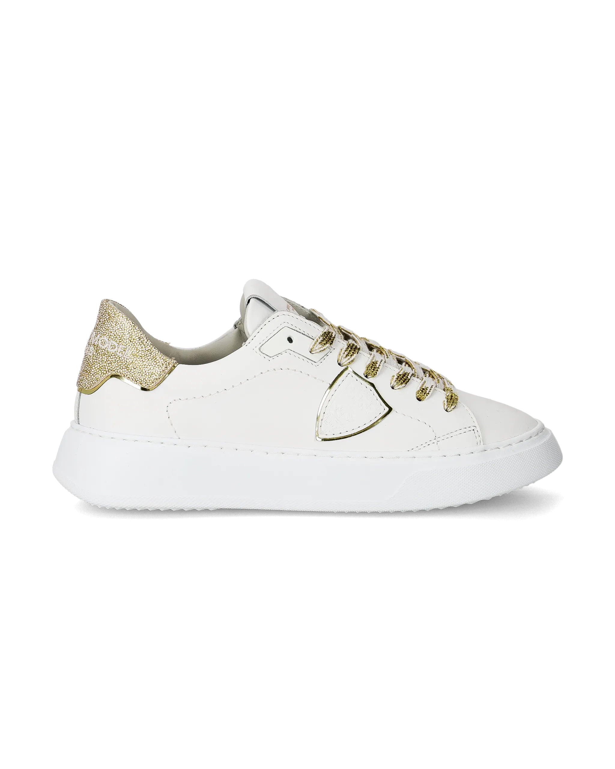 Baskets temple tennis Doré BASKETS TEMPLE TENNIS