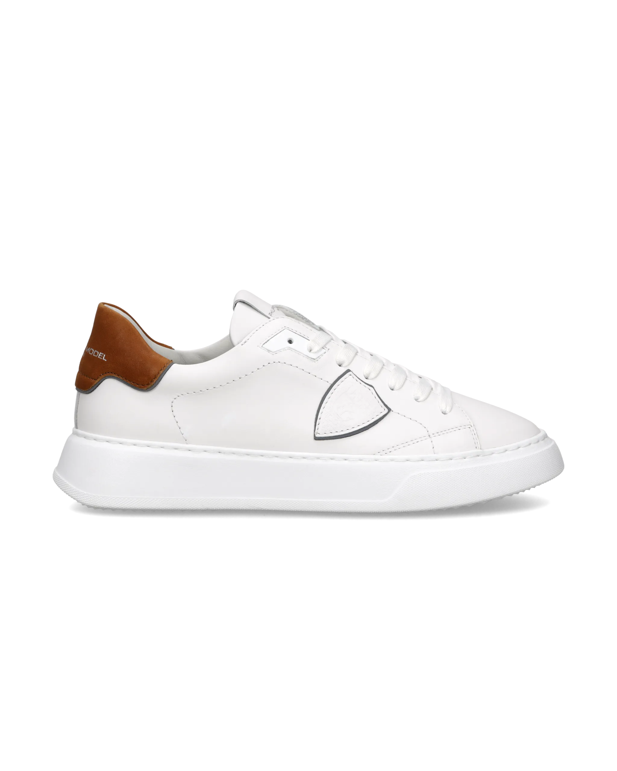 Sneakers temple tennis Rouge