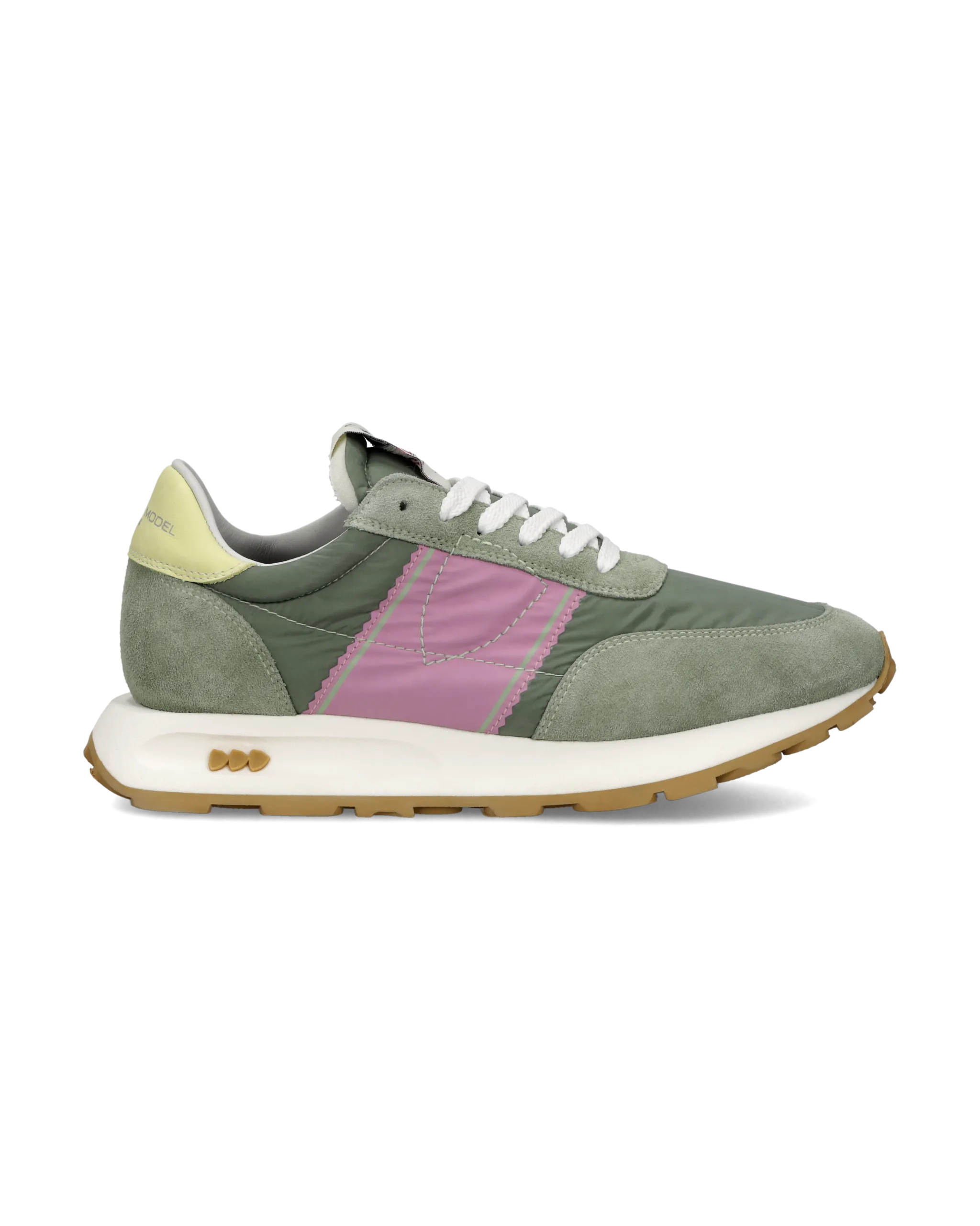 Sneakers tour running Jaune