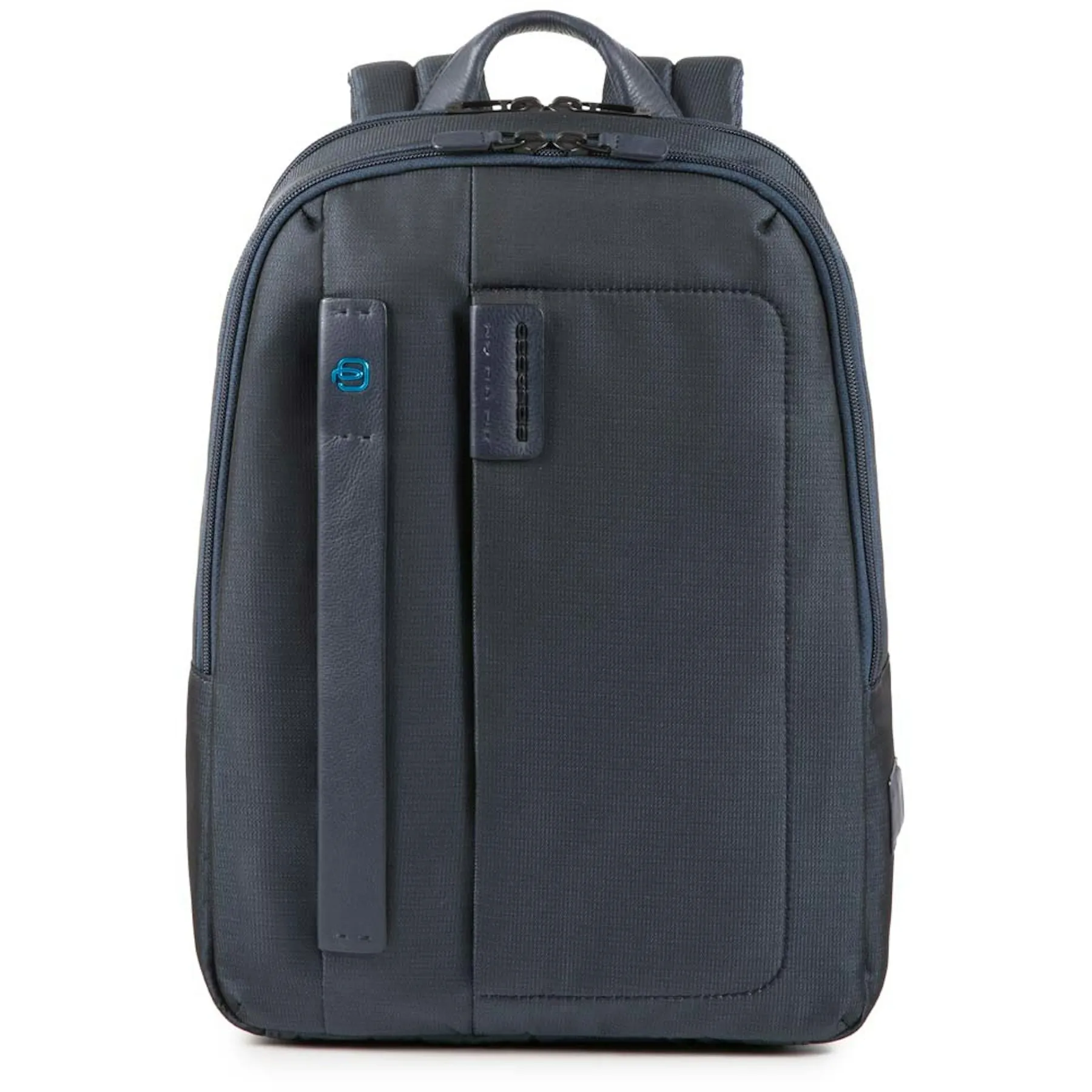 Sac à dos petit porte-ordinateur et porte-ipad® avec porte-parapluie ou porte-bouteille Bleu