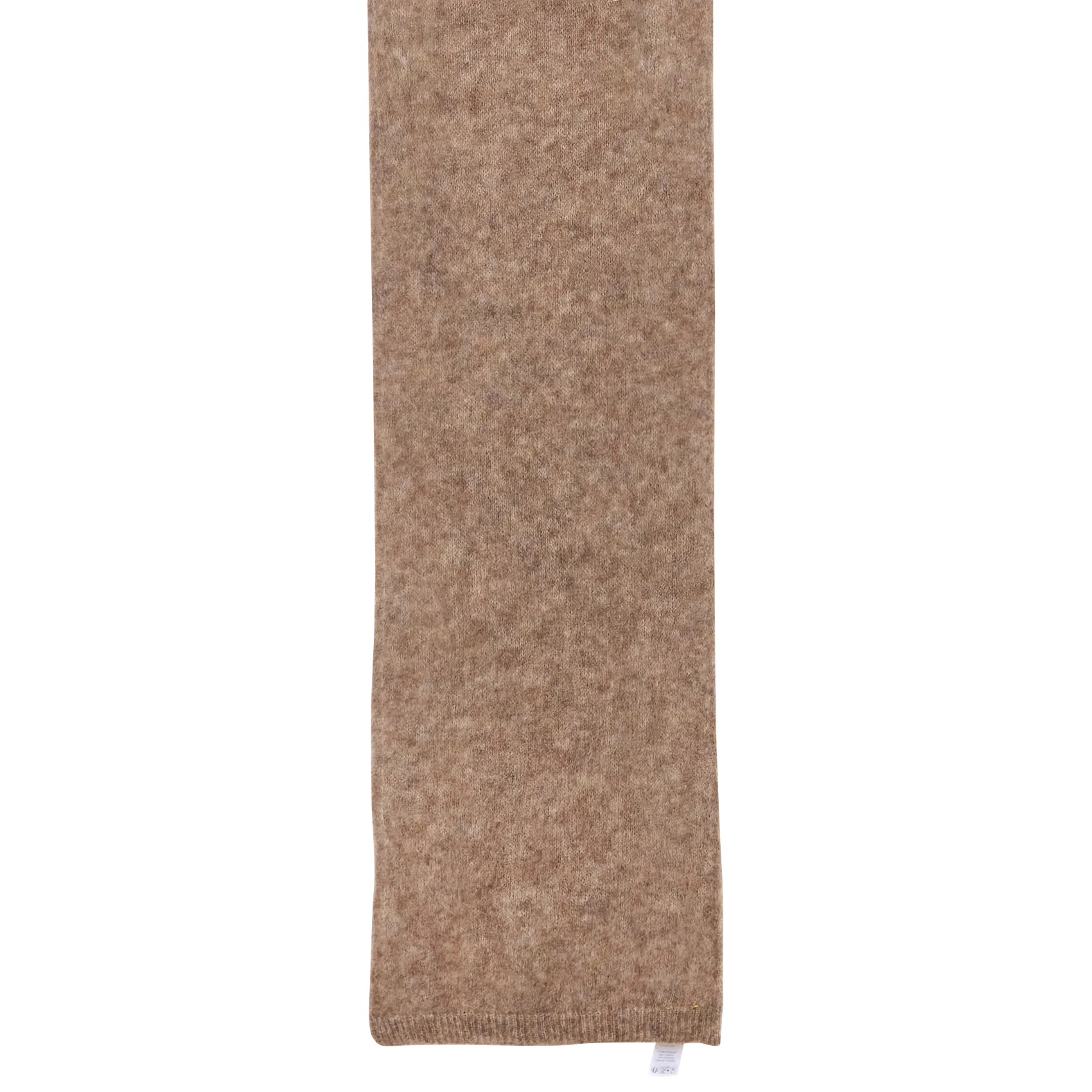 Echarpe unie en laine mélangée Beige ALOUETTE