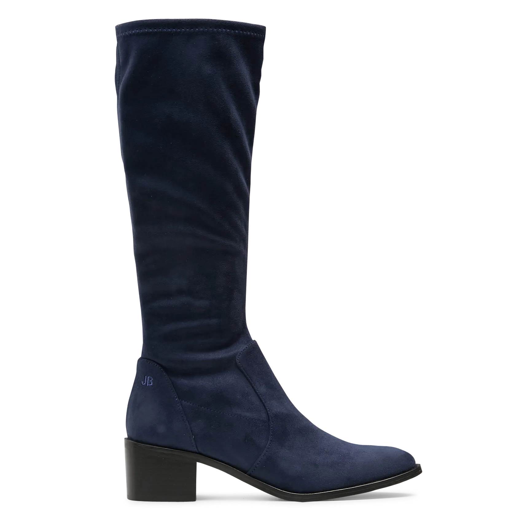 Bottes en cuir velours Bleu JOE