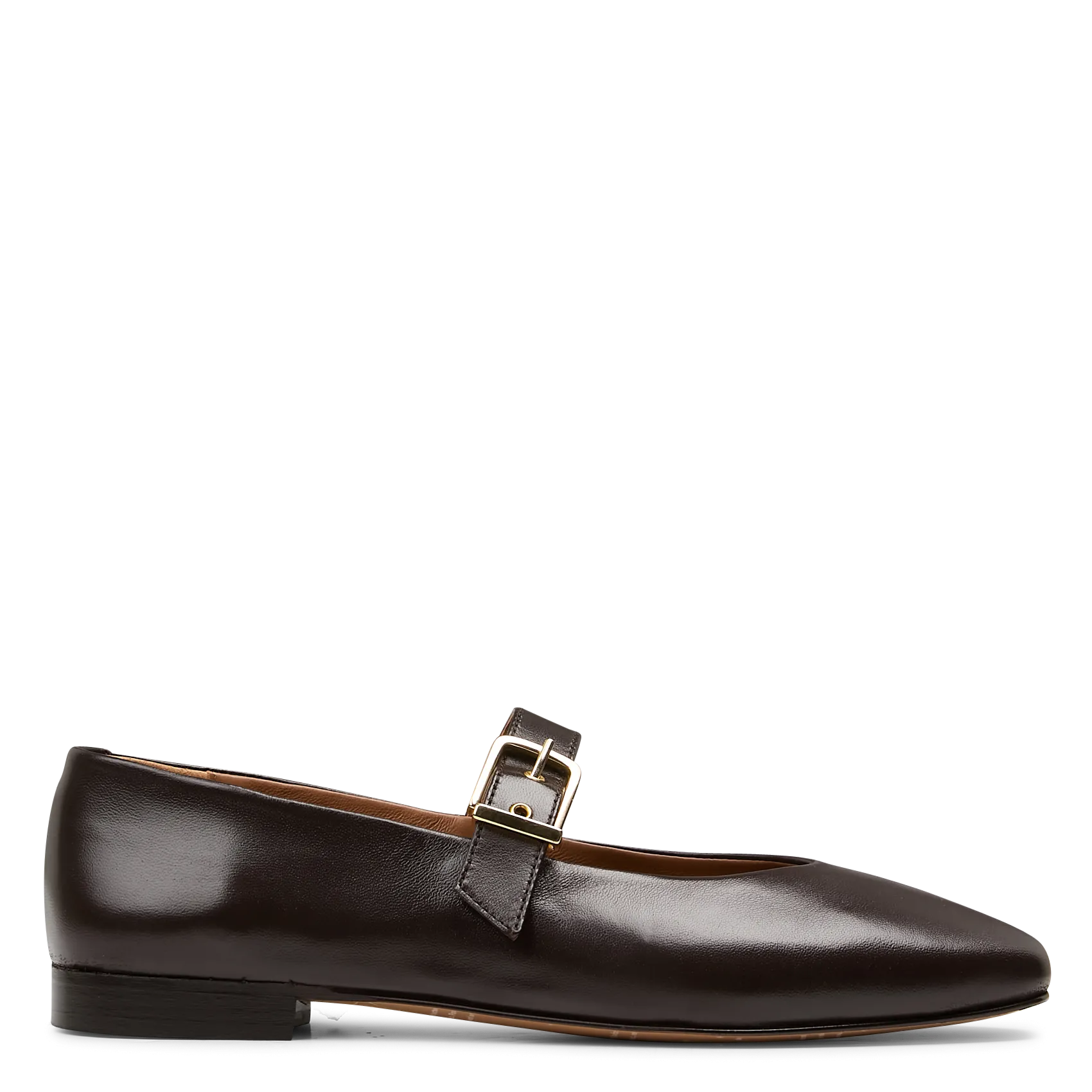 Ballerines en cuir Marron MADO