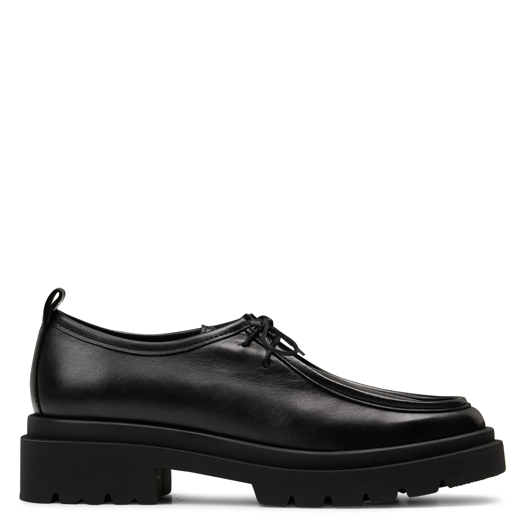 Derbies en cuir Noir NOREEN