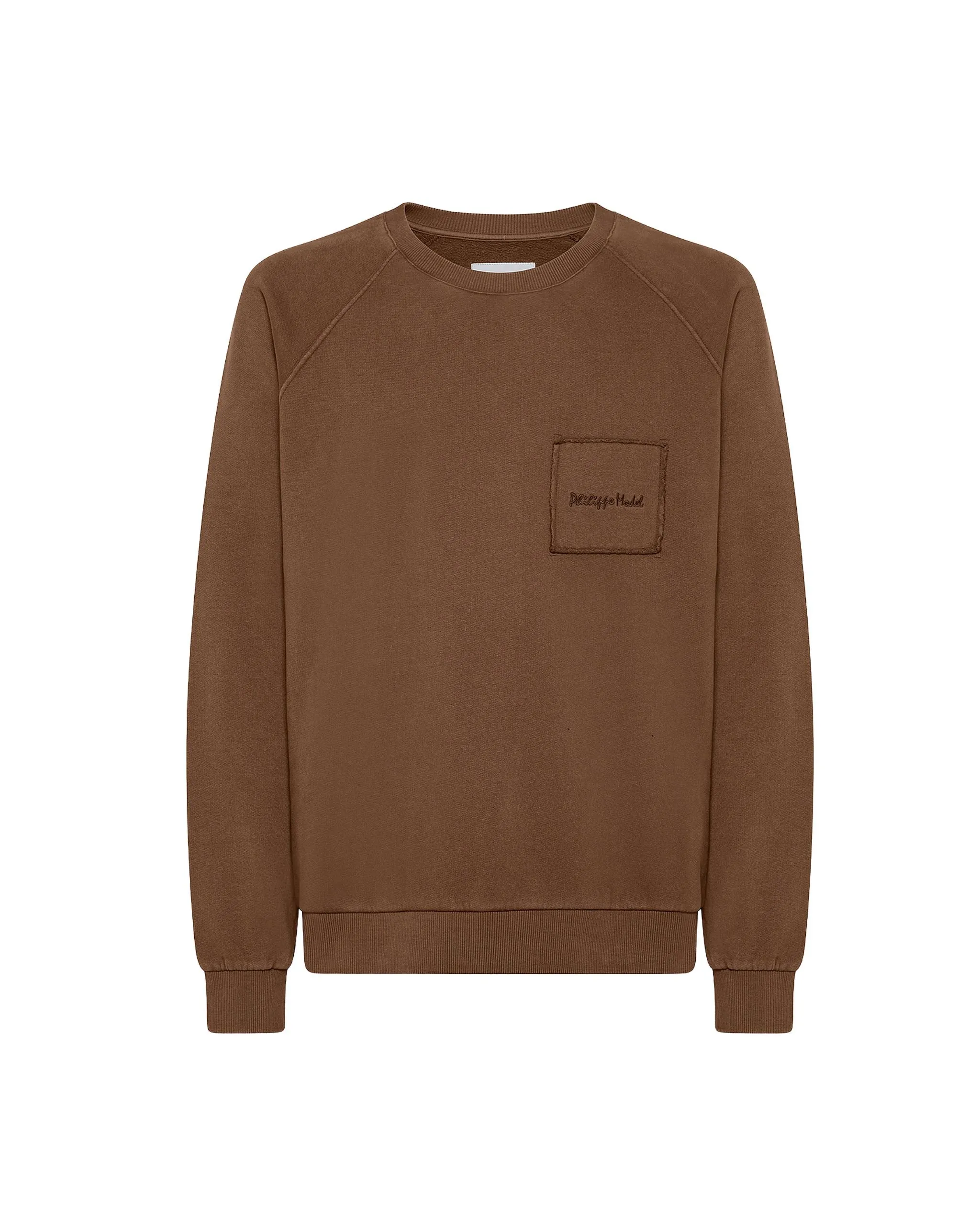Crew neck Marron
