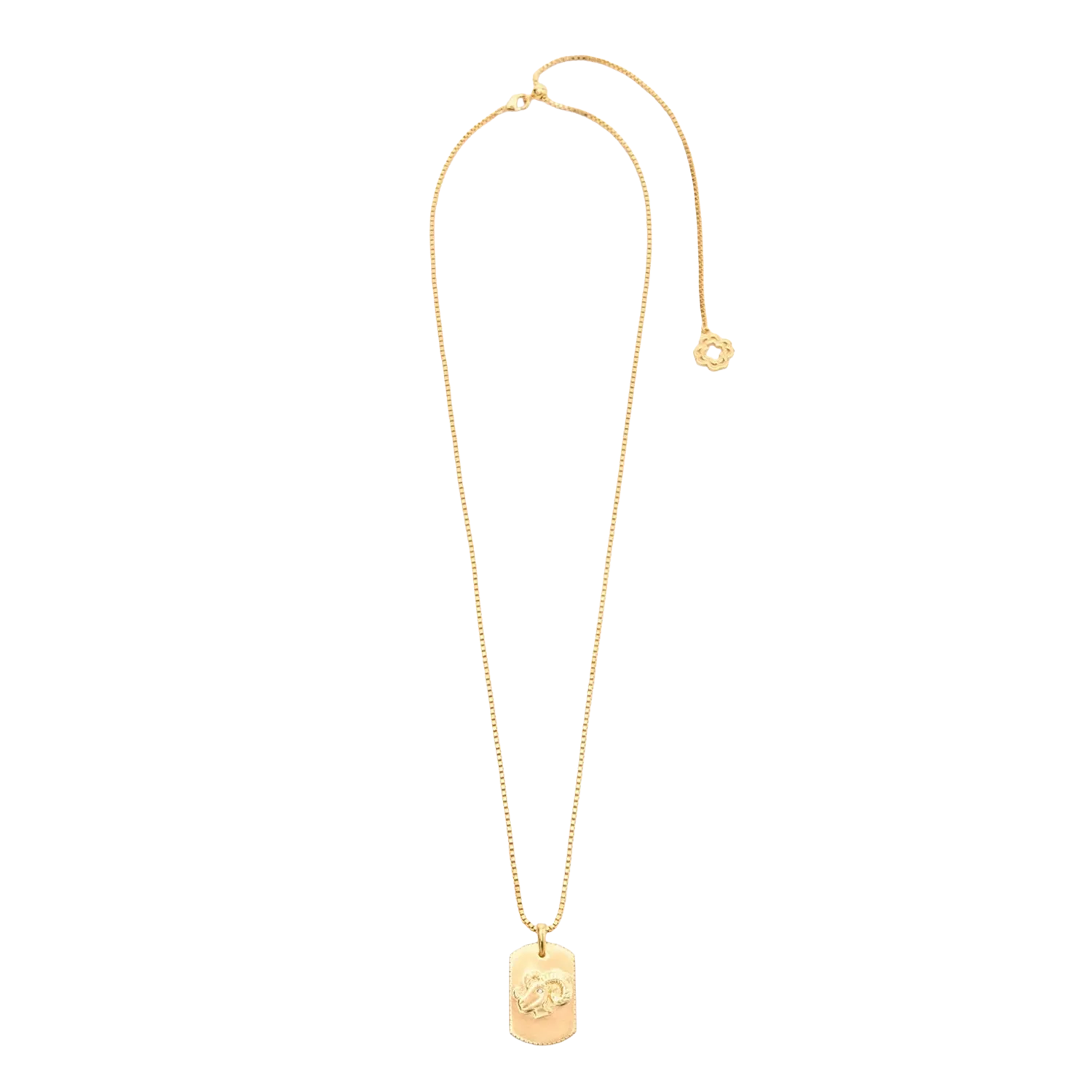 Collier en laiton Doré