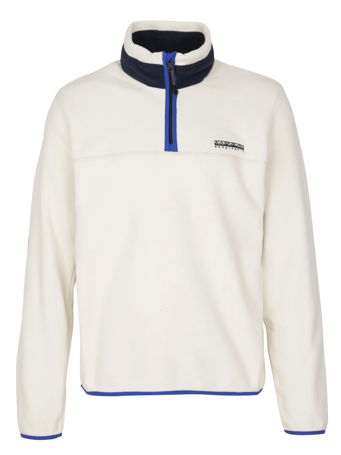 Polaire droite col montant Beige T-DERGANAZ