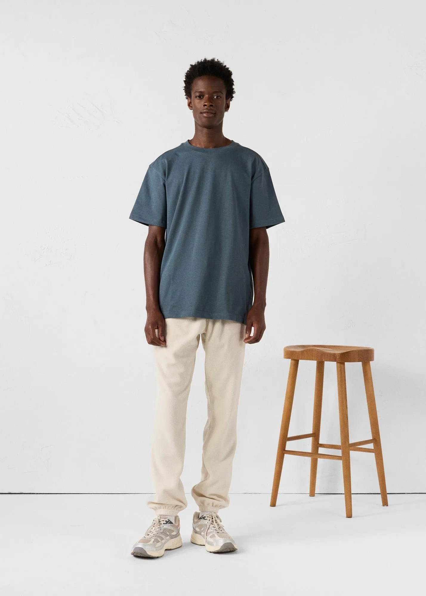 T-shirt à col rond bluestone andrea Bleu