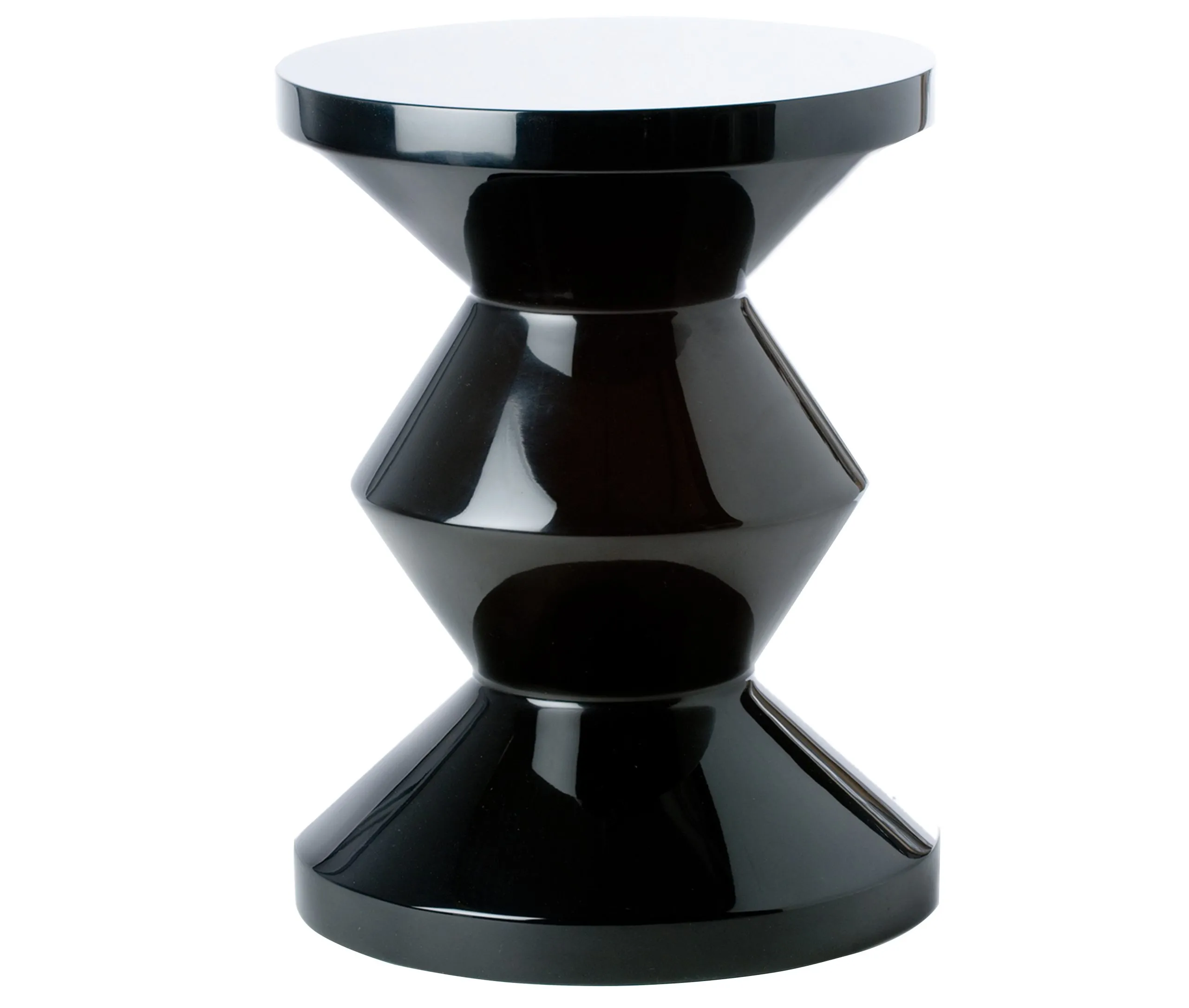 Table d'appoint Noir ZIG ZAG