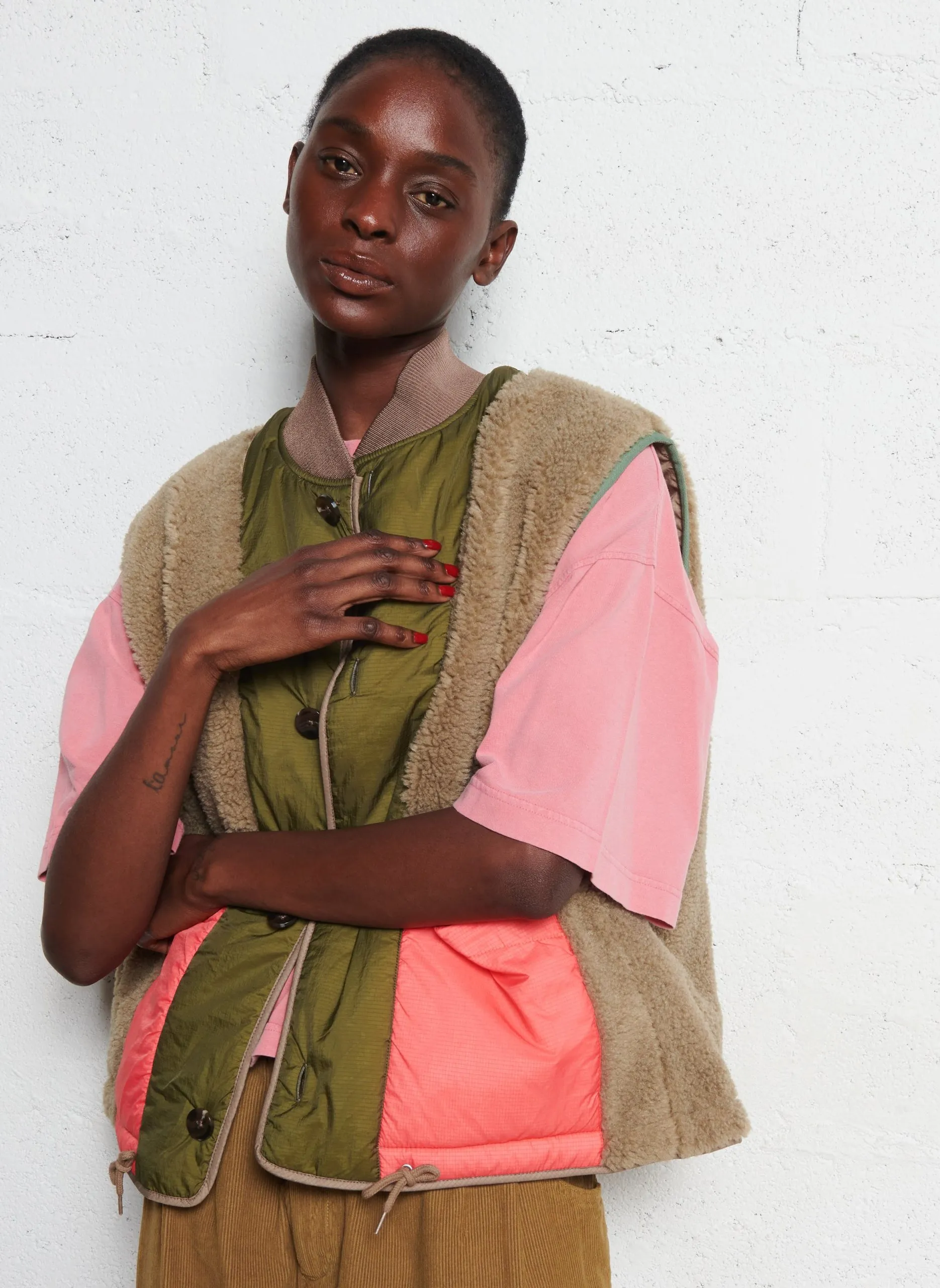 Veste oversize réversible Vert HAMILTON