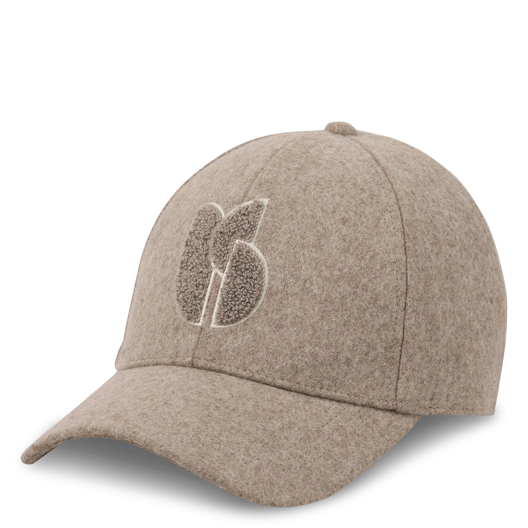 Casquette en laine mélangée Marron HUGO